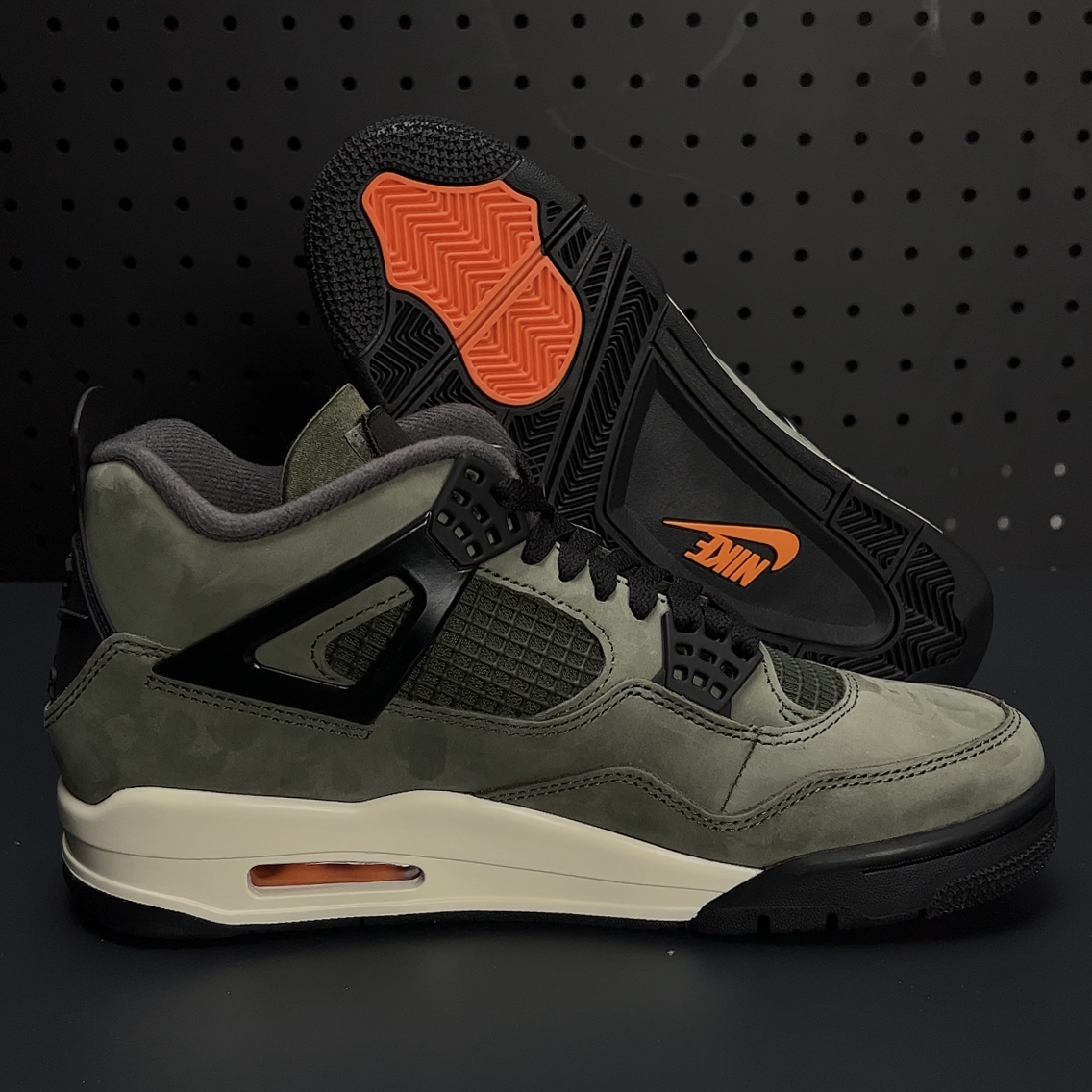 【LJR】Undefeated × Nike Air Jordan 4 Retro "Deep Green" (2025) LJR（IB1519-200）