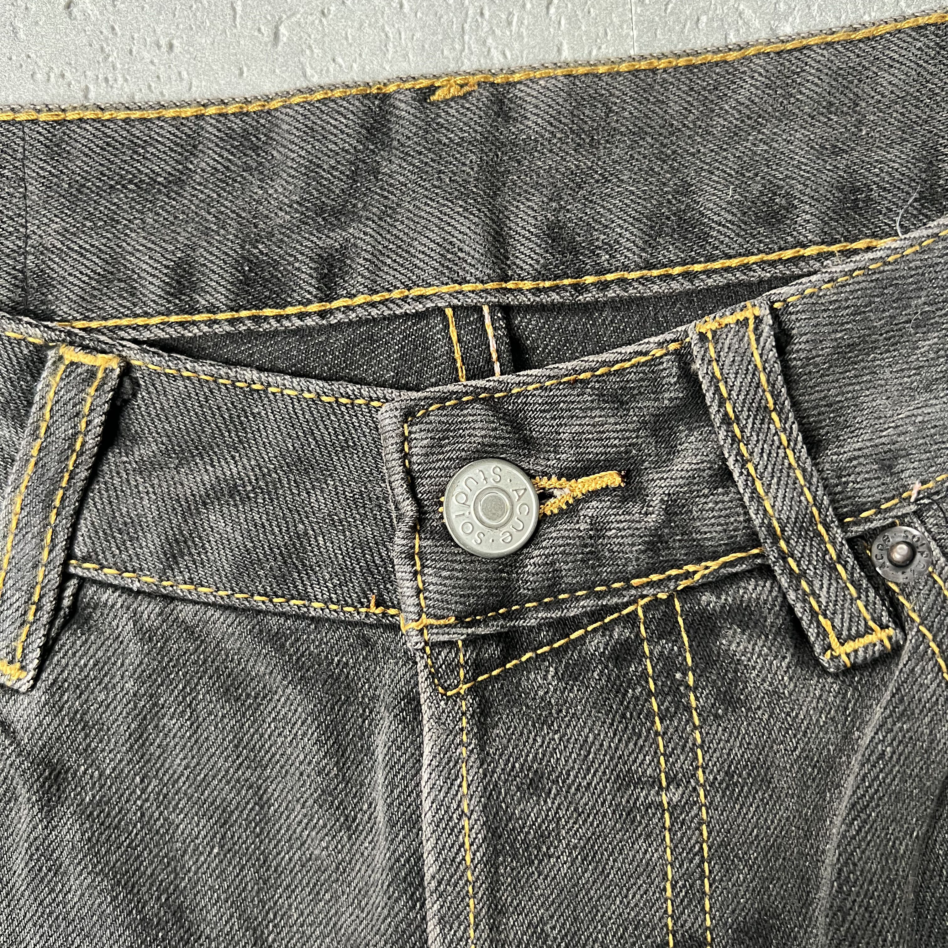 Acne Studios Relaxed Fit Jeans - 2023 - Black (C00103-900）