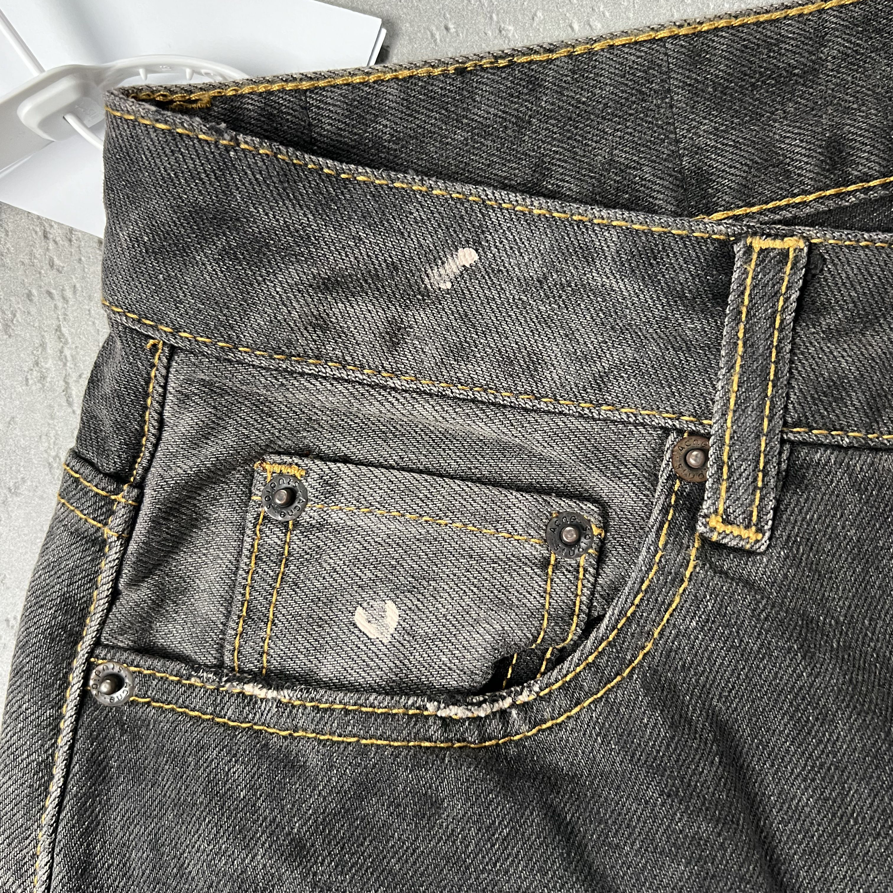 Acne Studios Relaxed Fit Jeans - 2023 - Black (C00103-900）
