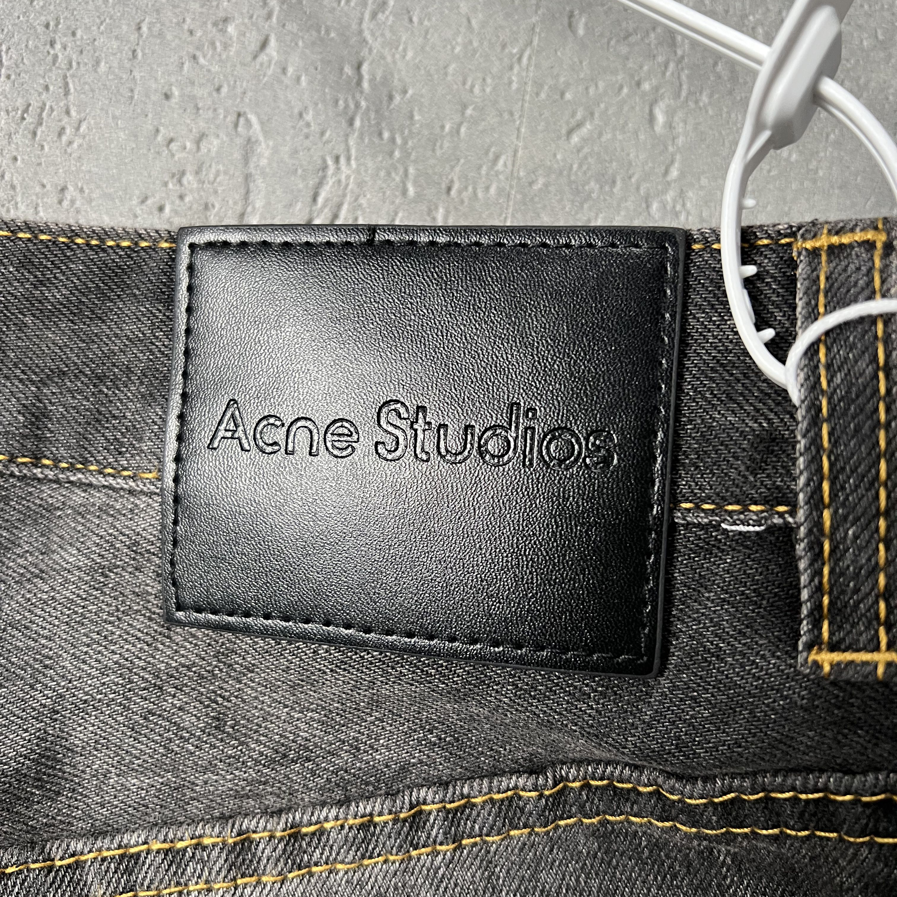 Acne Studios Relaxed Fit Jeans - 2023 - Black (C00103-900）