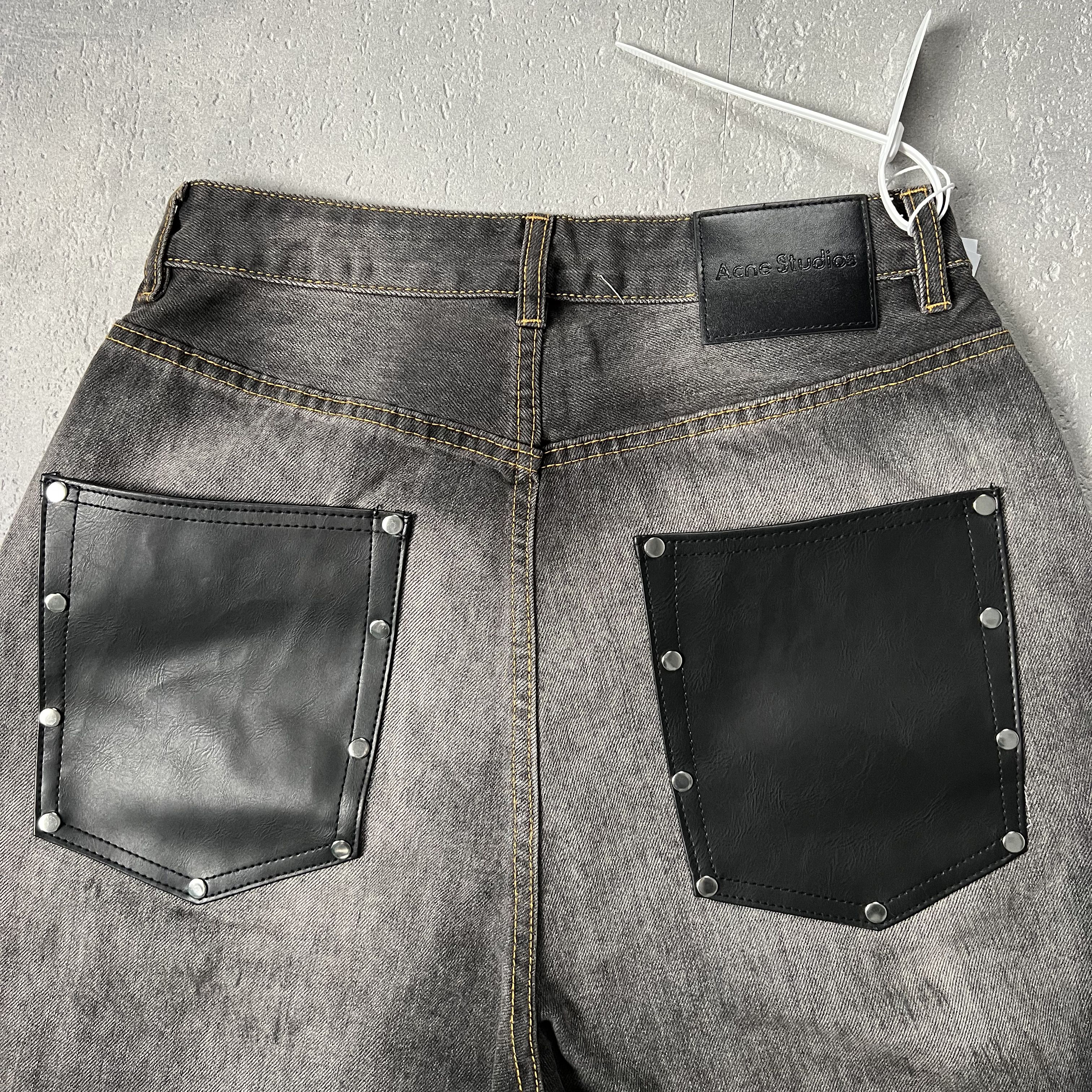 Acne Studios Relaxed Fit Jeans - 2023 - Black (C00103-900）