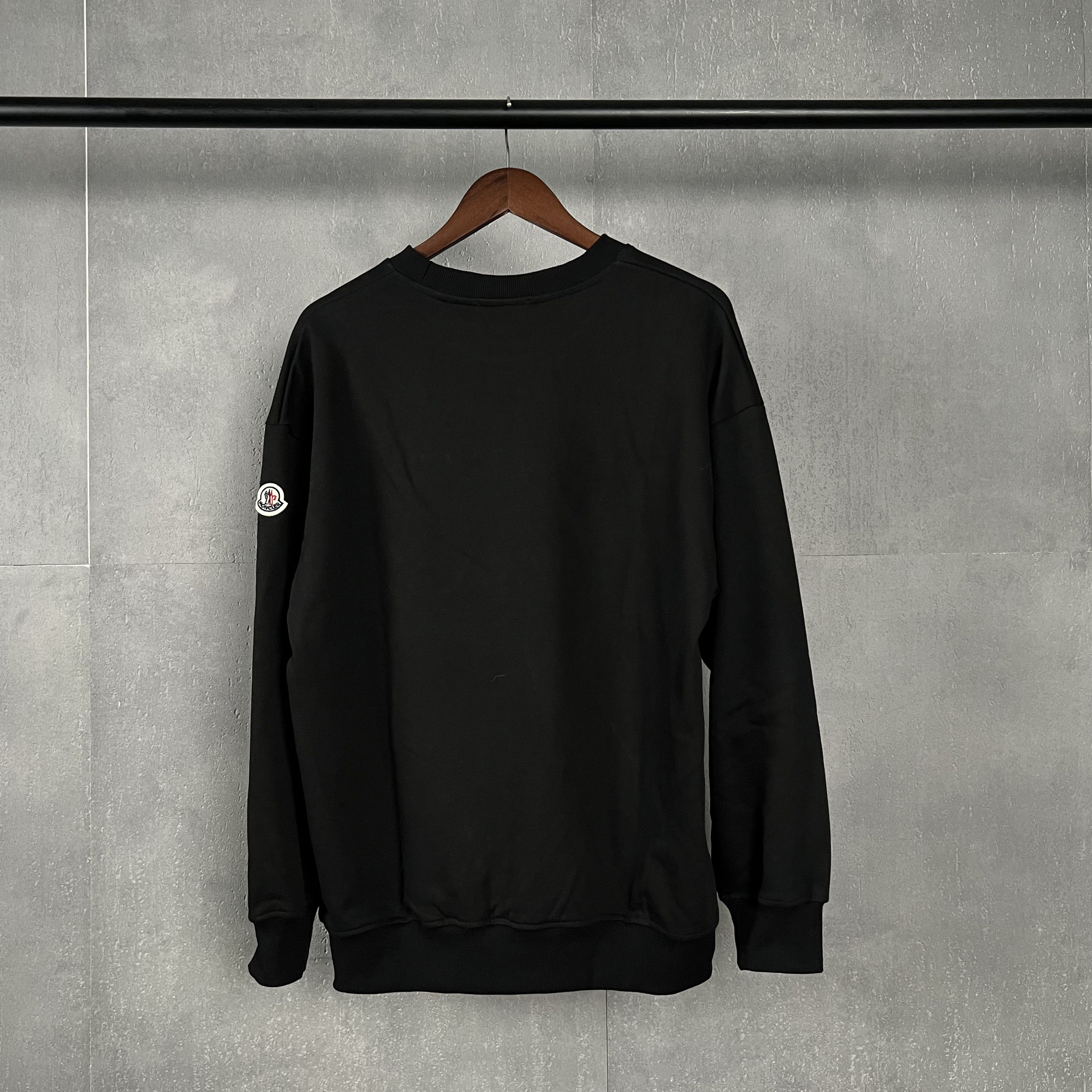 MONCLER lettering embroidered logo hoodie（MK9980）