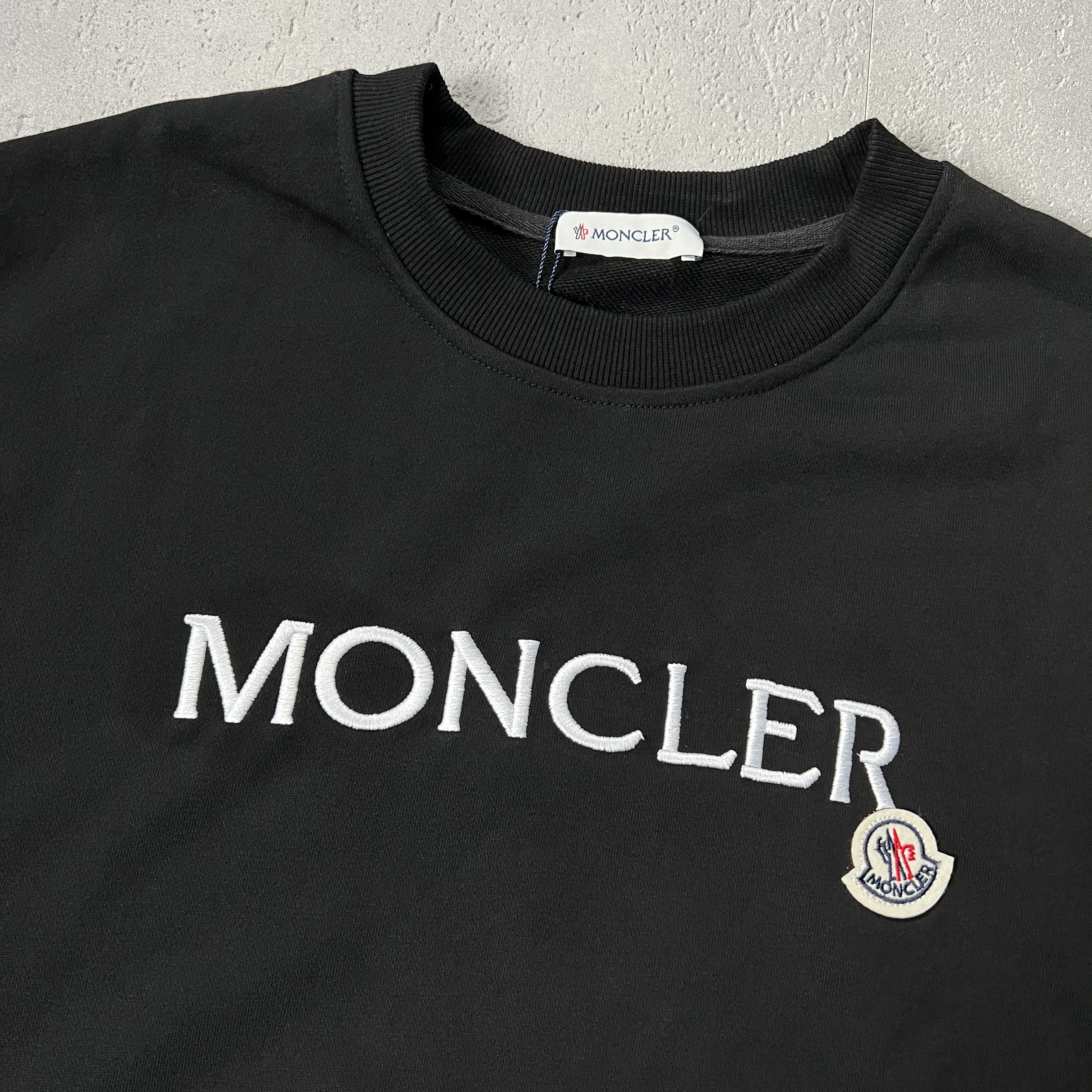 MONCLER lettering embroidered logo hoodie（MK9980）