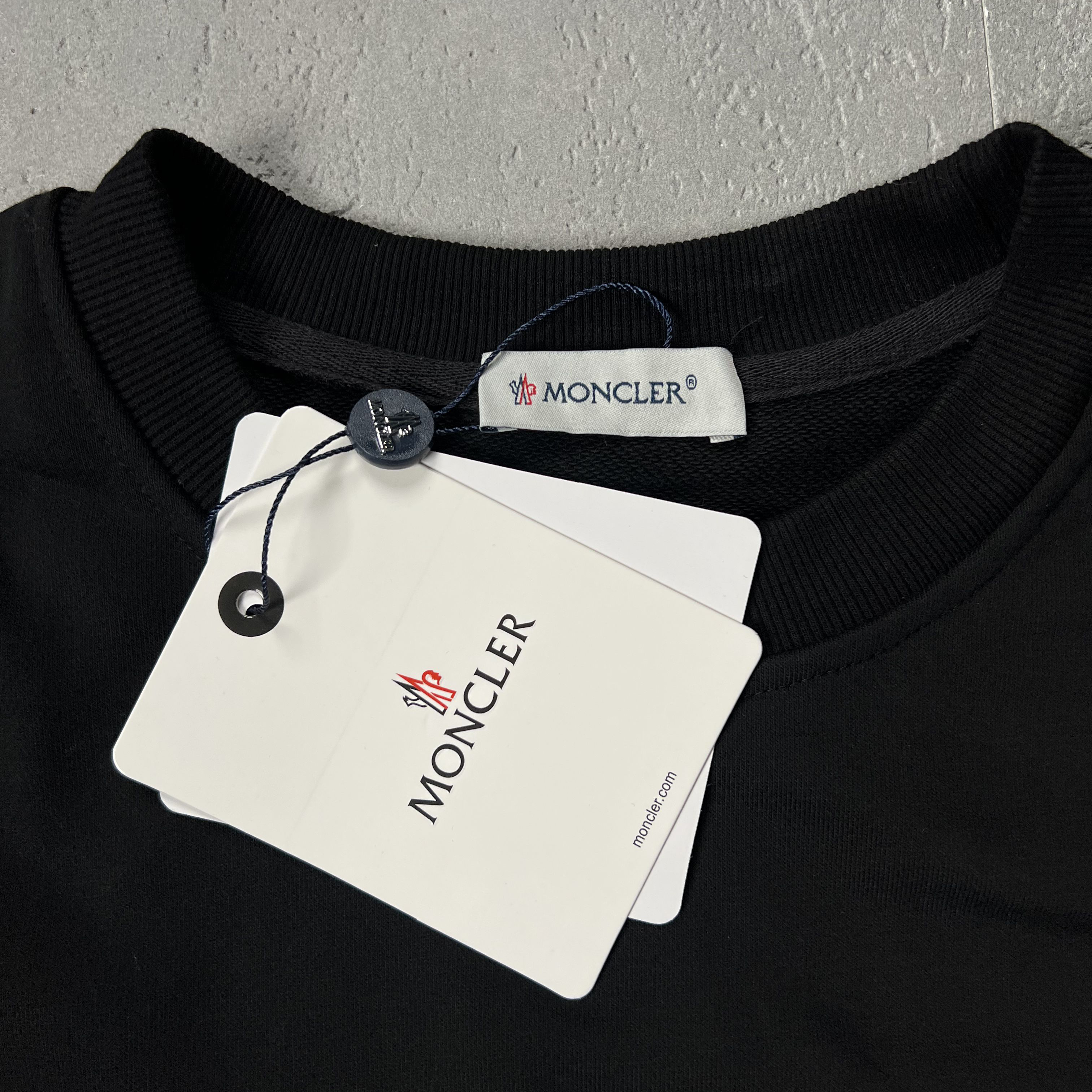 MONCLER lettering embroidered logo hoodie（MK9980）