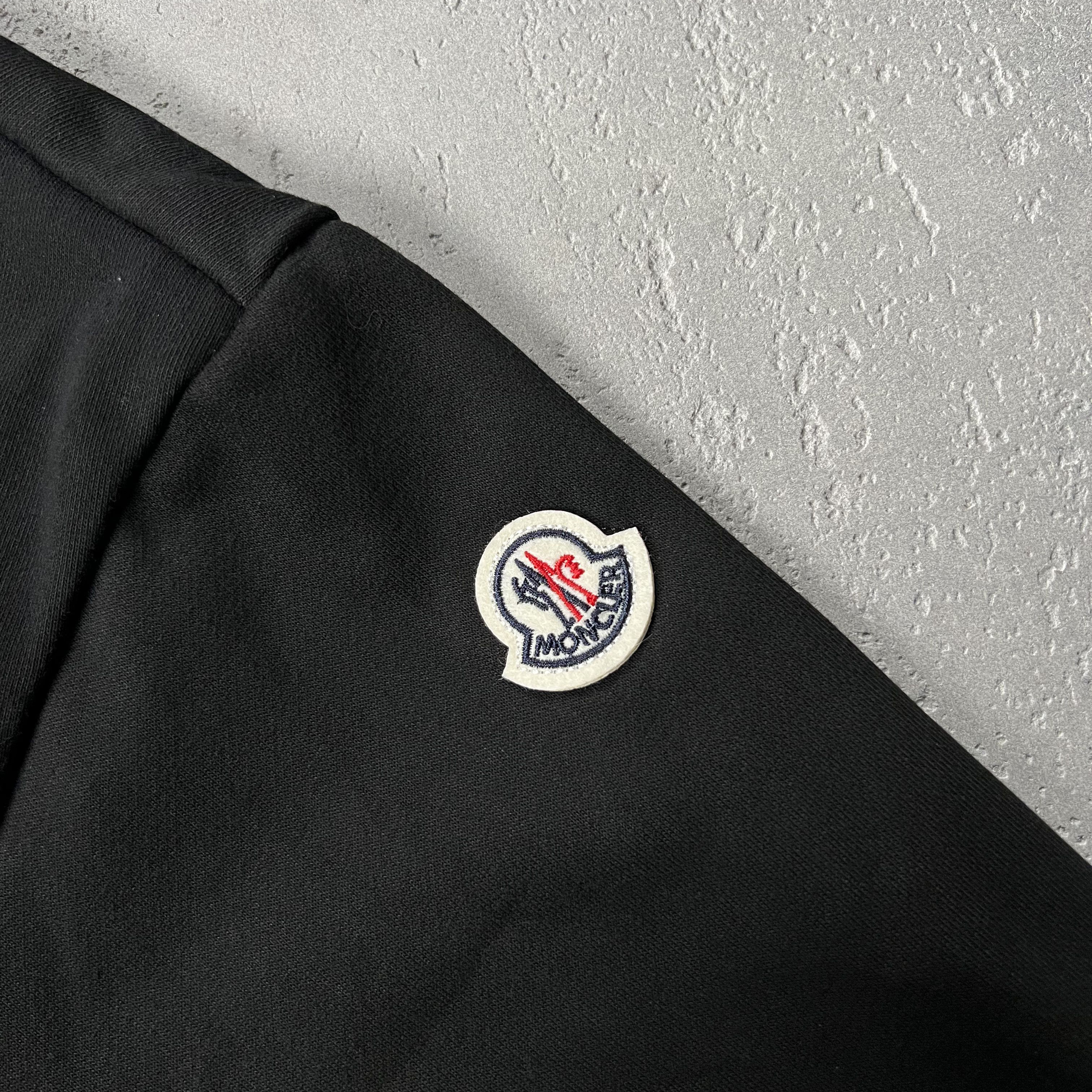 MONCLER lettering embroidered logo hoodie（MK9980）