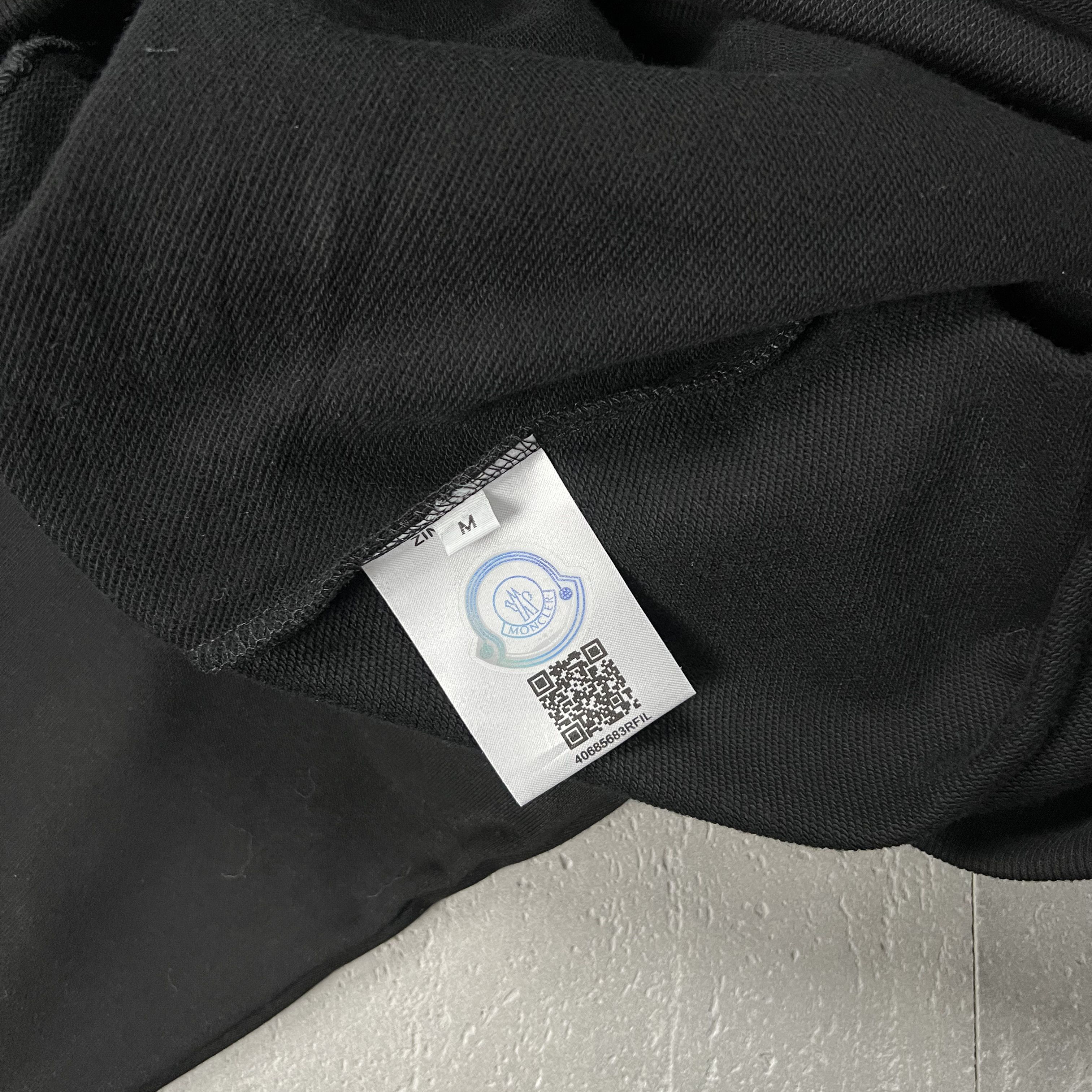 MONCLER lettering embroidered logo hoodie（MK9980）