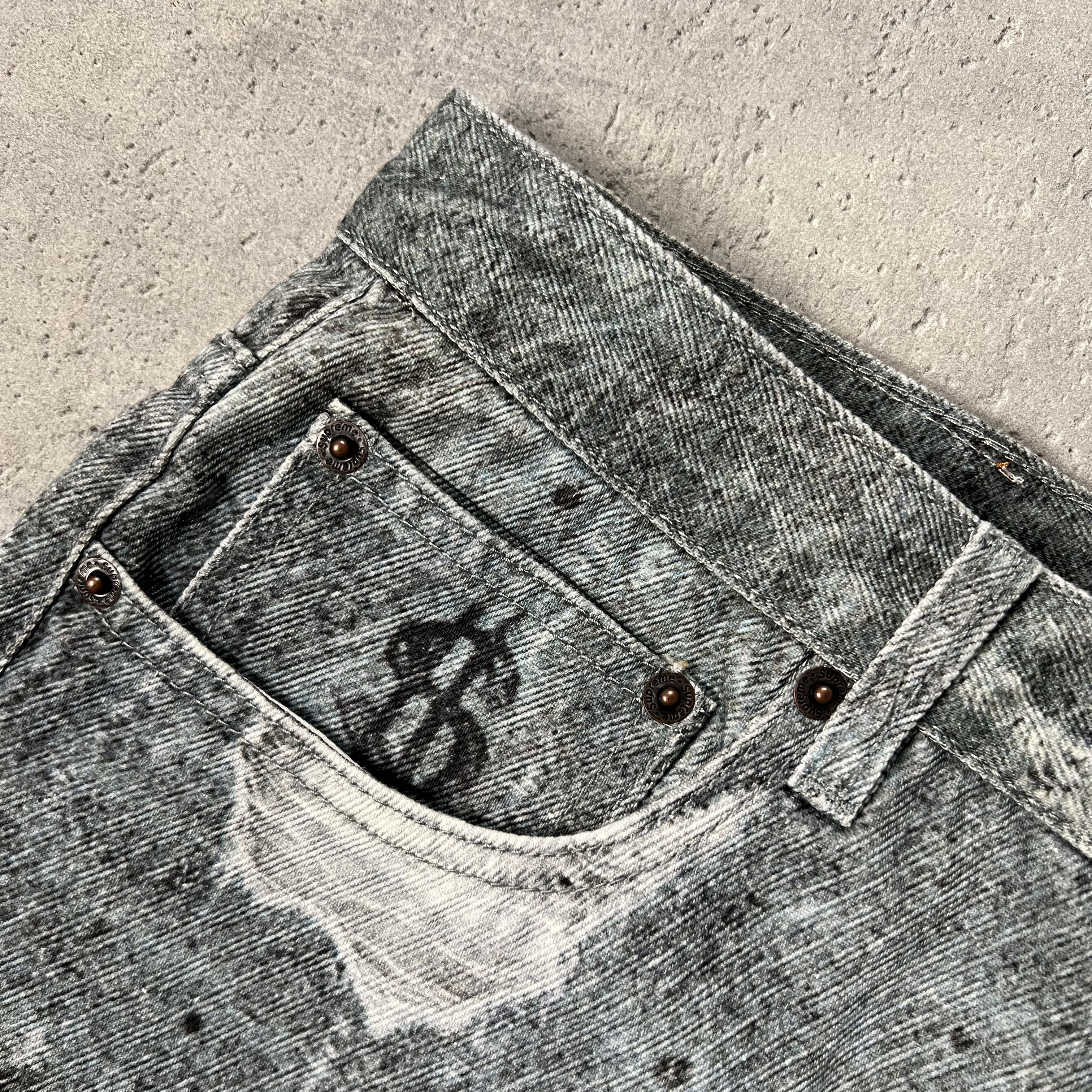 Supreme HJR Trompe L'oel Loose Fit Jean（SUP-FW24-185）