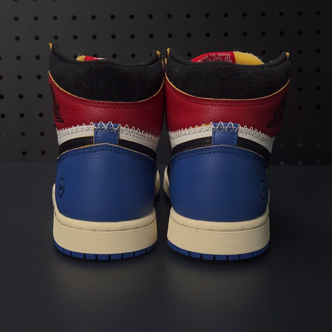 【LJR】fragment design × UNION × Nike Air Jordan 1 High OG "Varsity Red/Sport Royal"(IO7847-002)