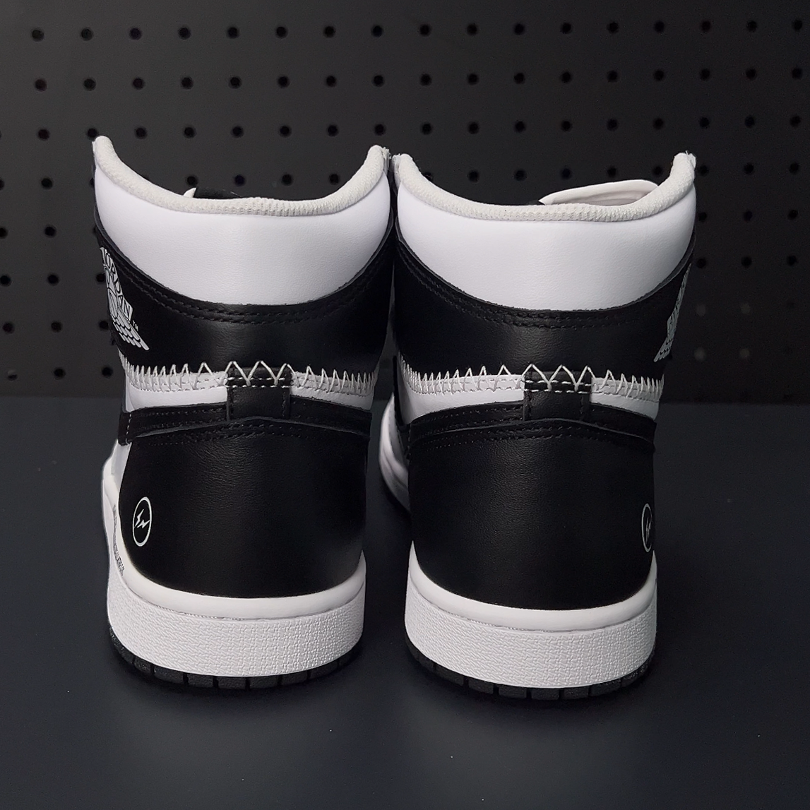 【LJR】fragment design × UNION × Nike Air Jordan 1 Retro High OG "Black/White"(II7282-100)