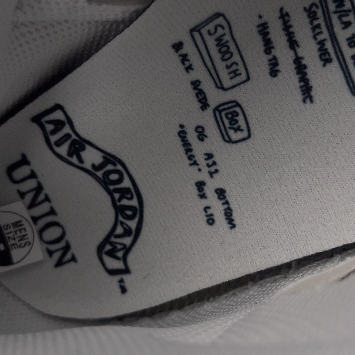 【LJR】fragment design × UNION × Nike Air Jordan 1 Retro High OG "Black/White"(II7282-100)