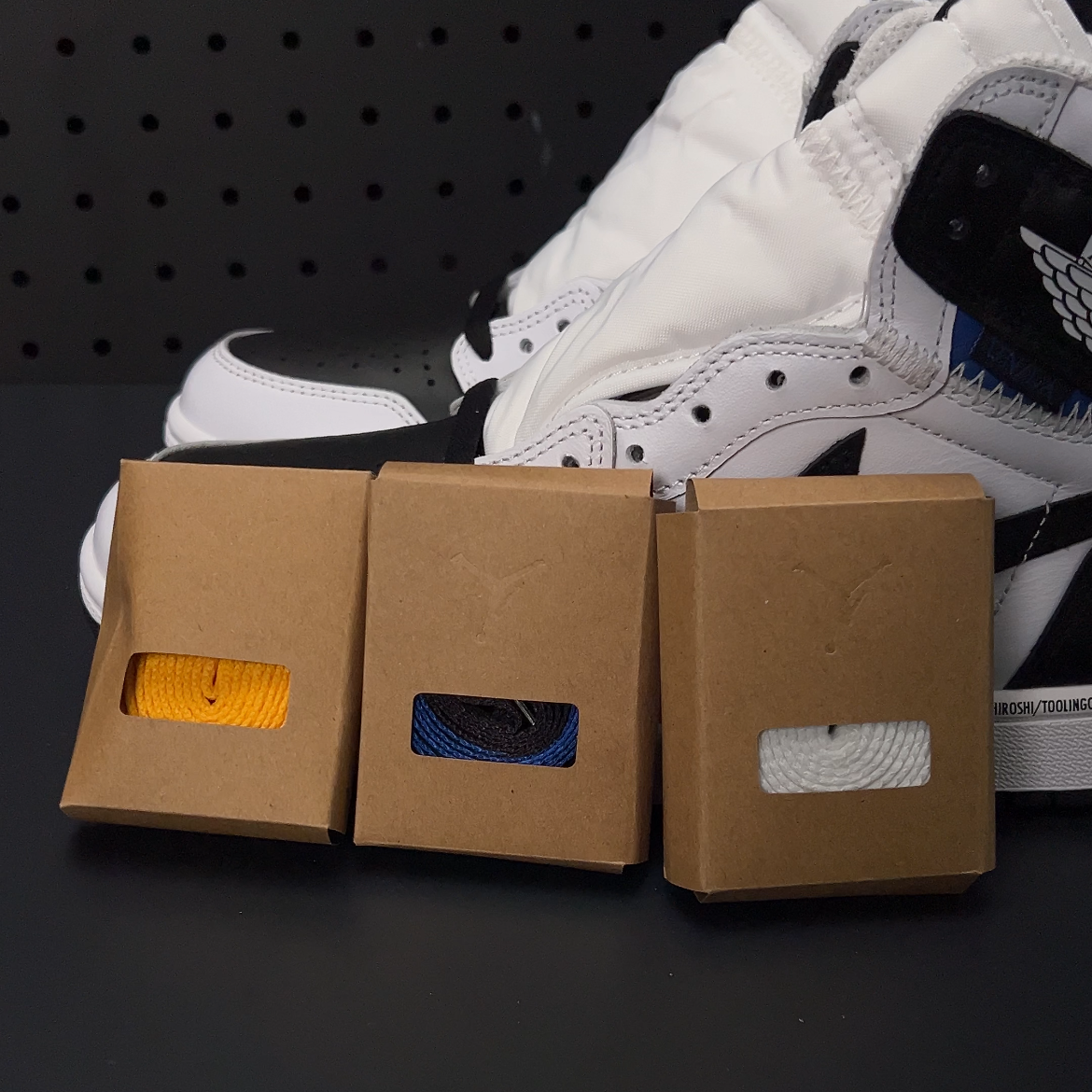 【LJR】fragment design × UNION × Nike Air Jordan 1 Retro High OG "Black/White"(II7282-100)