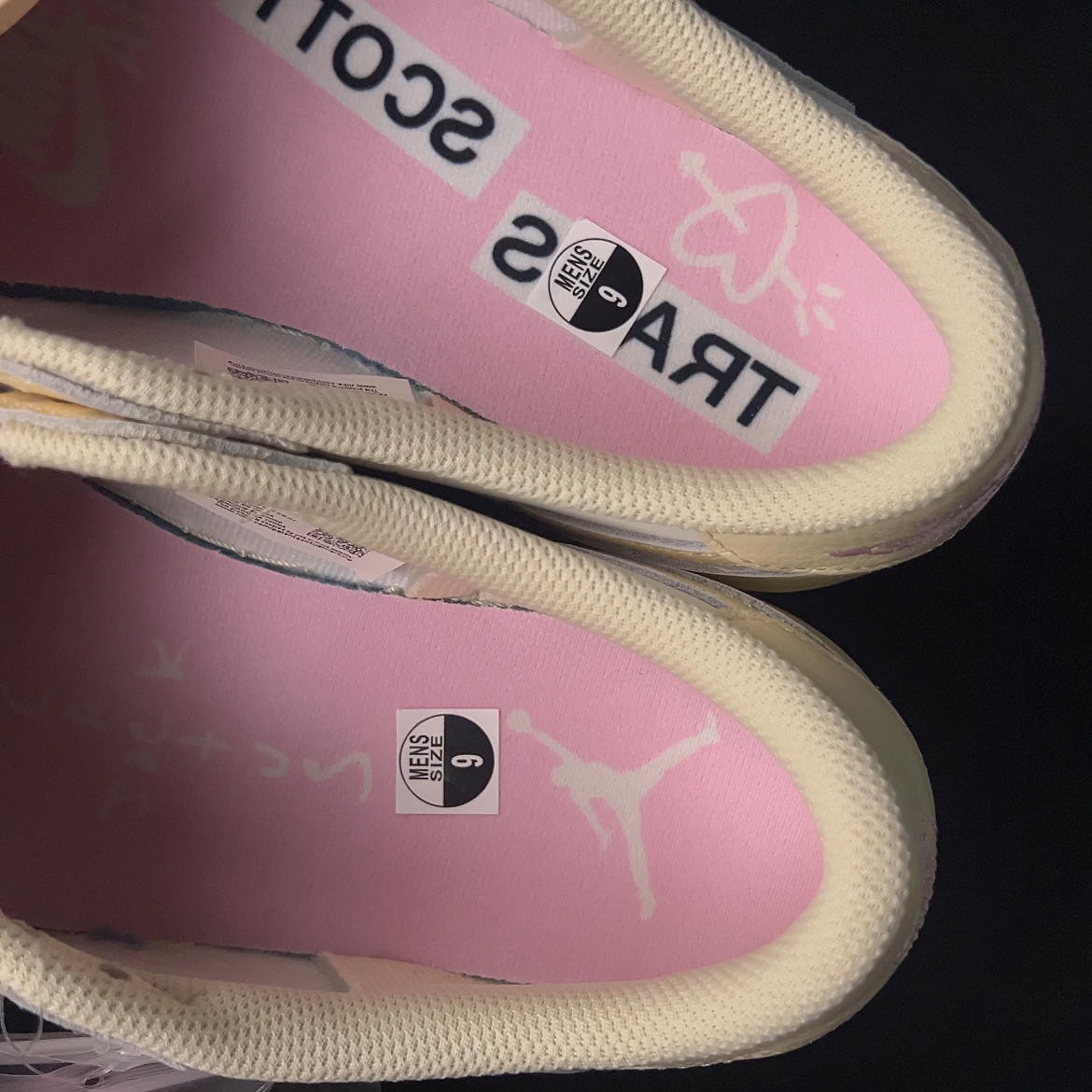 【LJR】Travis Scott × Nike Air Jordan 1 Low OG "Muslin/Shy Pink"  (IQ7604-100)