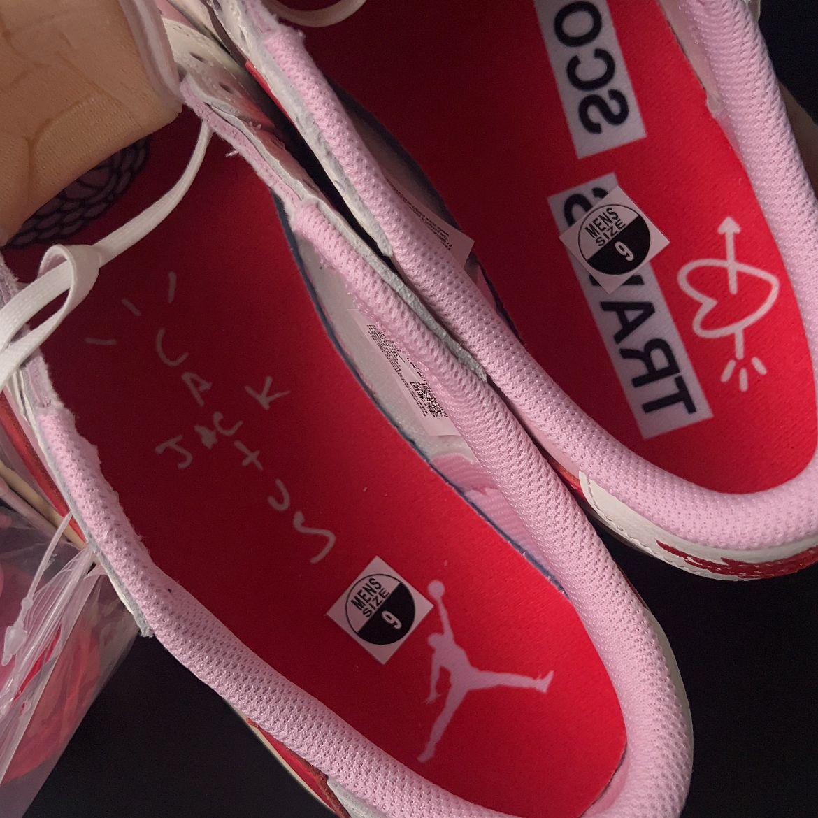 【LJR】Travis Scott × Nike Air Jordan 1 Low OG "Sail/Tropical Pink" (IQ7604-101)
