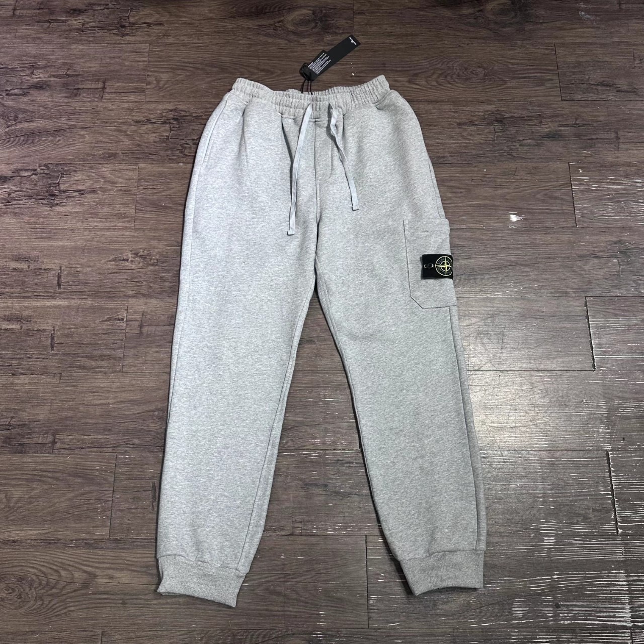 Stone Island Classic Track Pants 'Black' with Fleece Lining（721564551-V0030）