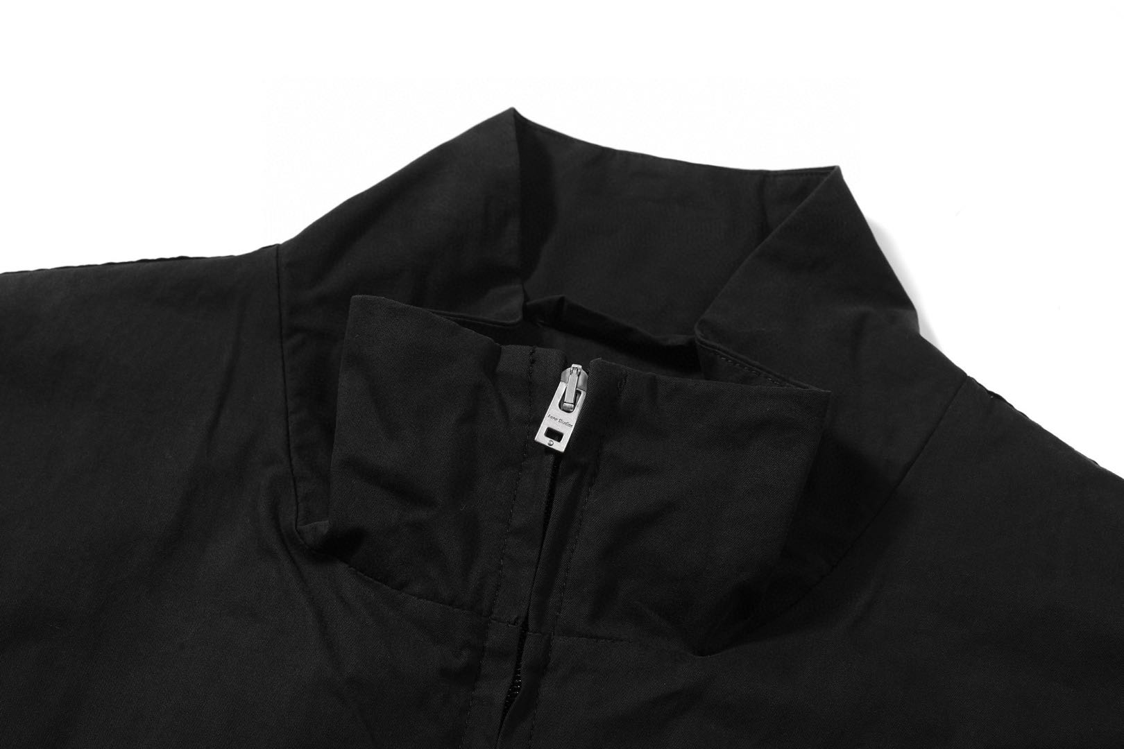 Acne Studios Logo Jacket - Black (B90863-900）