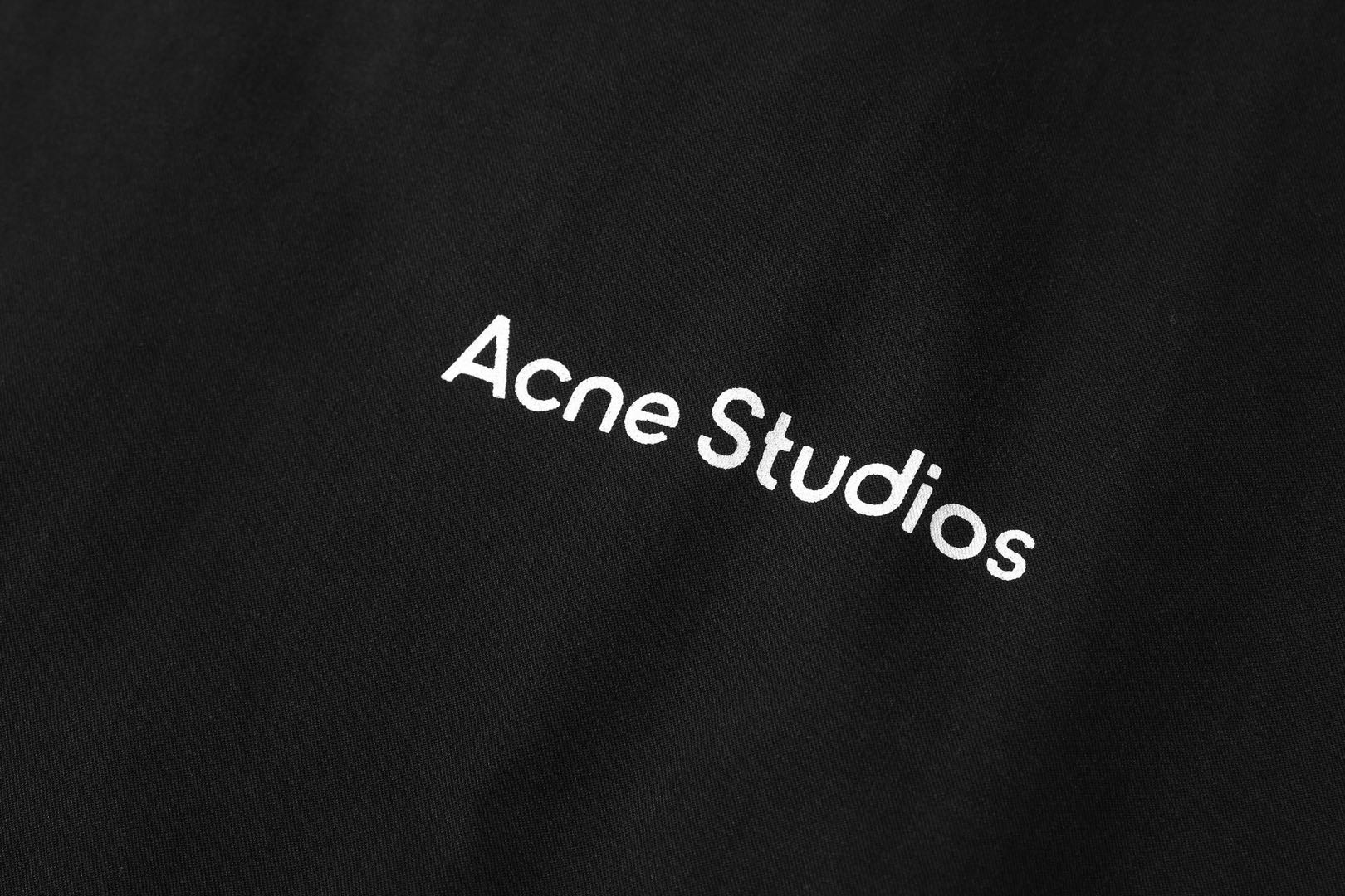 Acne Studios Logo Jacket - Black (B90863-900）