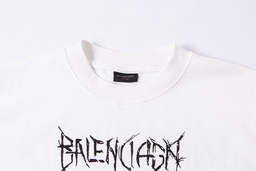 Balenciaga DIY METAL Large Fit T-shirt（124664）