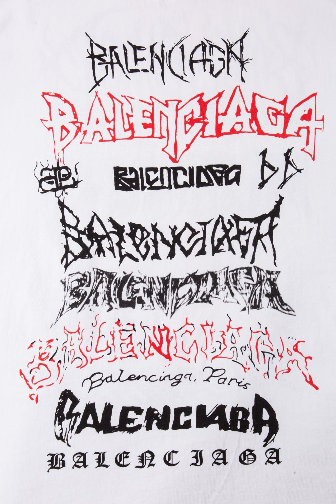 Balenciaga DIY METAL Large Fit T-shirt（124664）