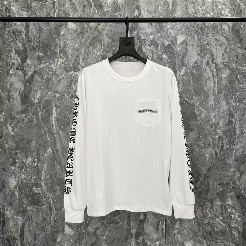Chrome Hearts Scroll Long-Sleeve T-Shirt (CH-012-1）