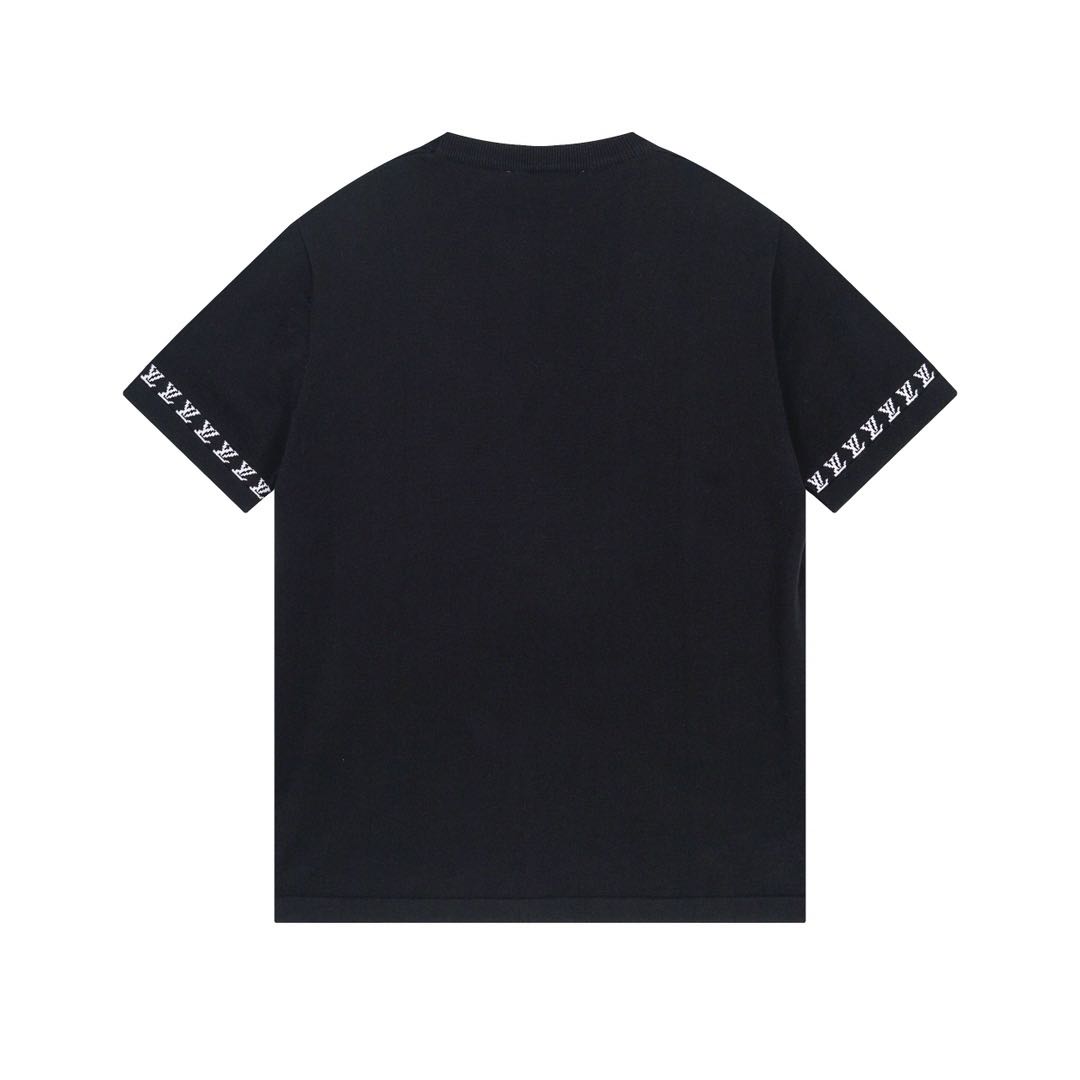 Louis Vuitton Short Sleeve Cotton Crew Neck（1AFQSI）