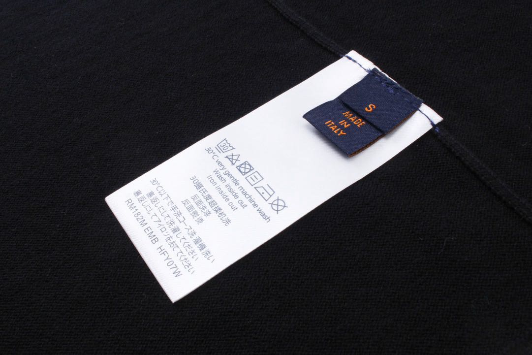 Louis Vuitton Short Sleeve Cotton Crew Neck（1AFQSI）
