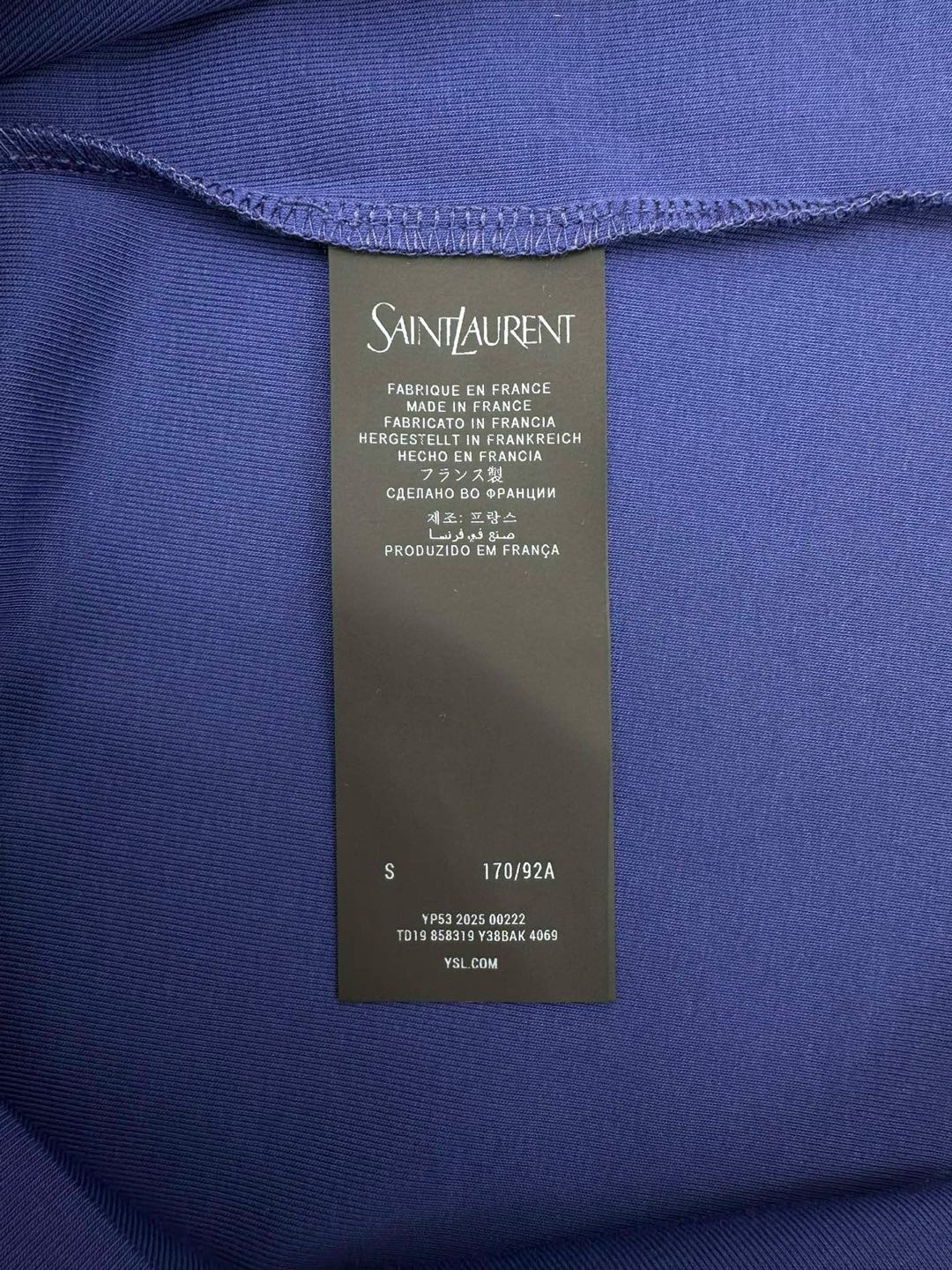 Saint Laurent  logo vest（858319PCEXY38AK4069）