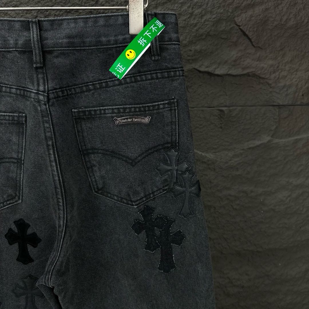Chrome Hearts style x Sex Records denim pants（CH-202620602）