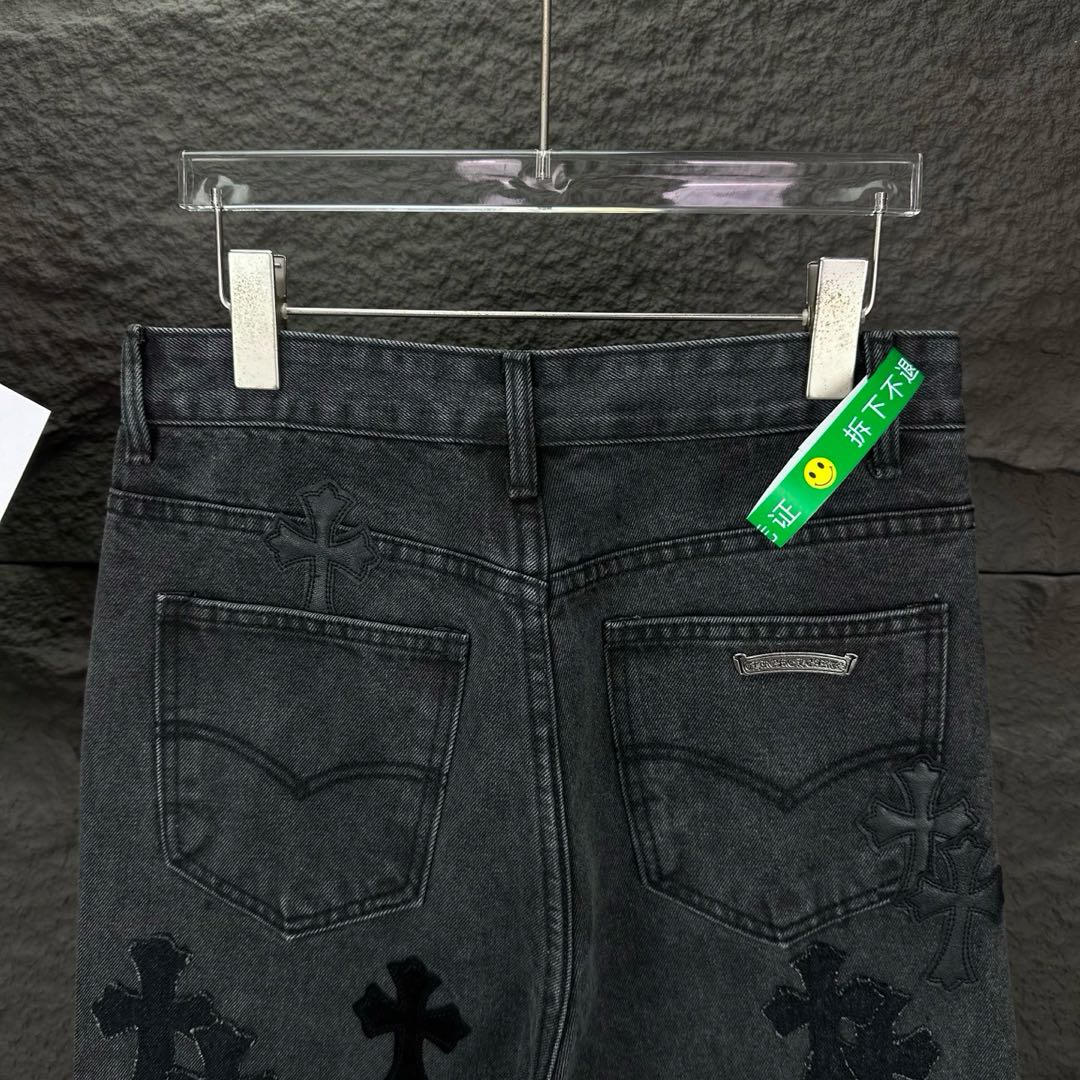 Chrome Hearts style x Sex Records denim pants（CH-202620602）