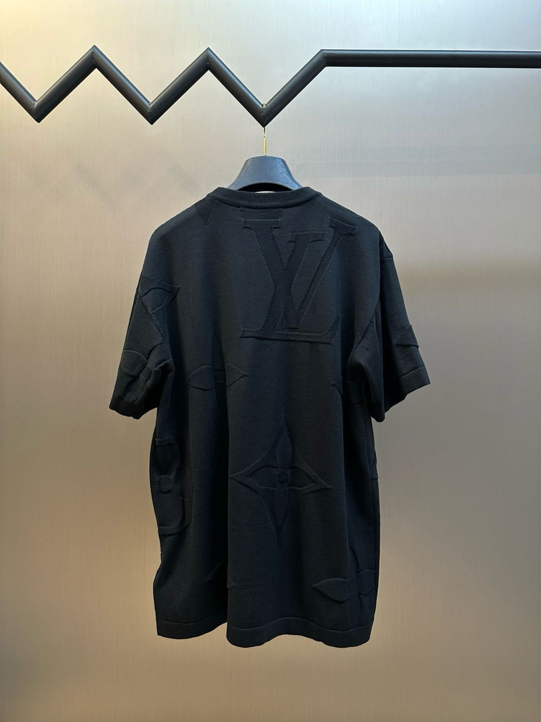 Louis Vuitton Monogrammed short sleeve cotton crew neck（1AFYEW）
