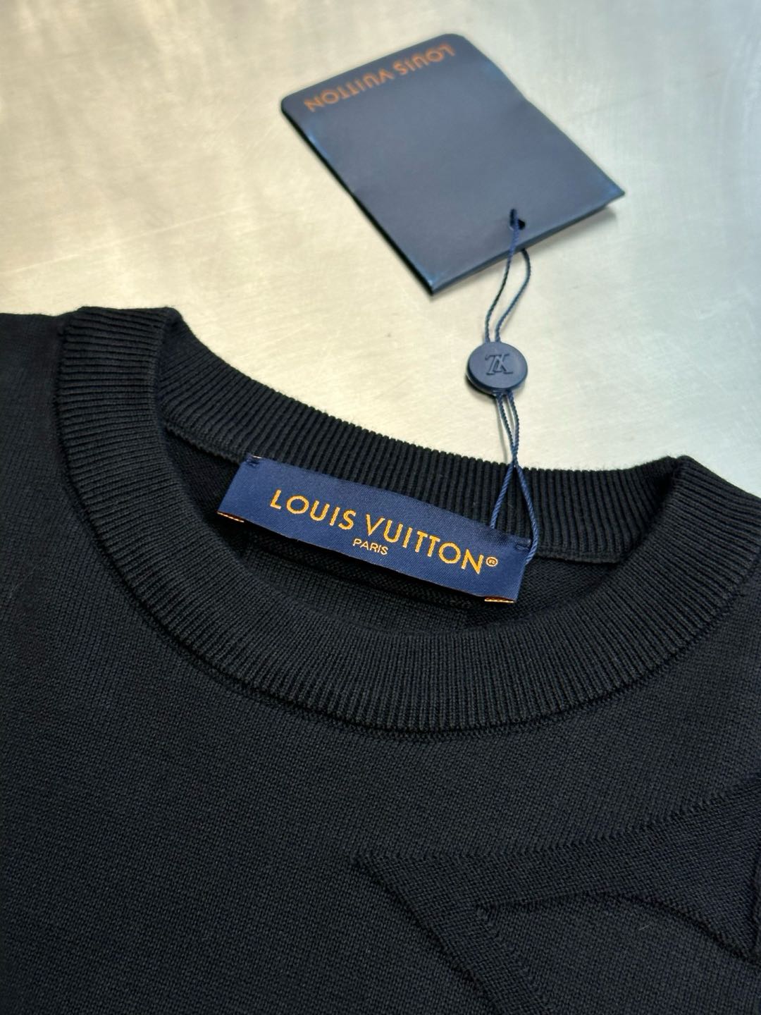 Louis Vuitton Monogrammed short sleeve cotton crew neck（1AFYEW）