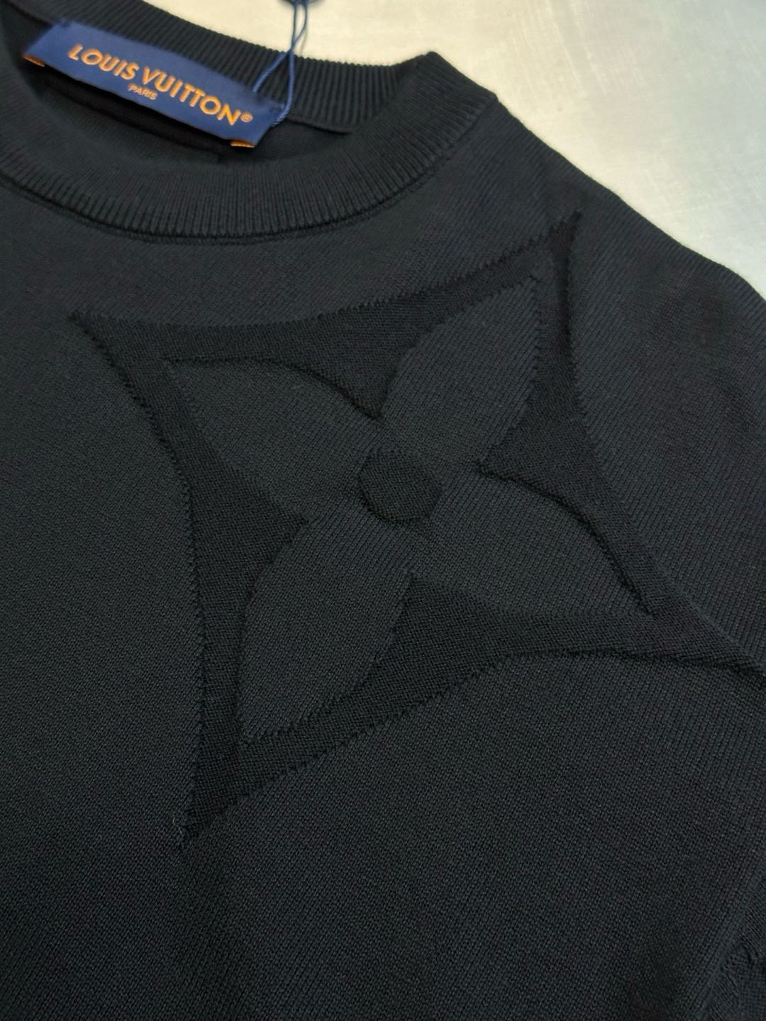 Louis Vuitton Monogrammed short sleeve cotton crew neck（1AFYEW）
