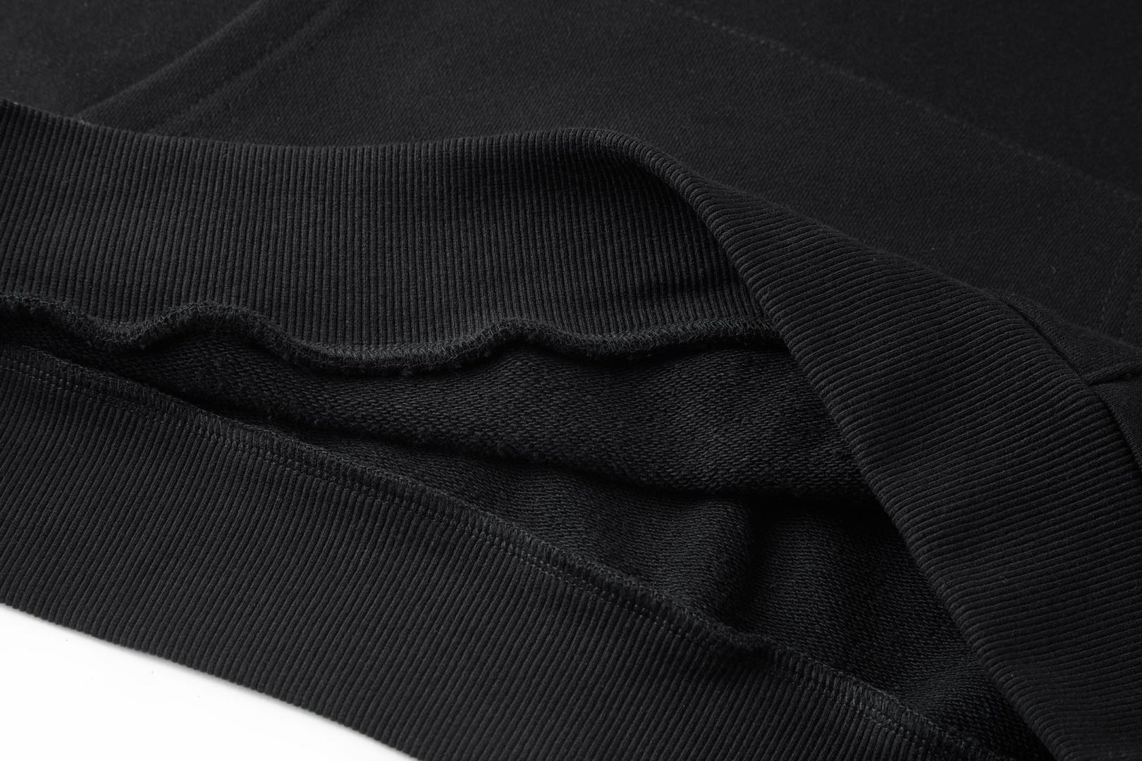 CELINE Triomphe hoodie in cotton and cashmere (2Y377450I-09ME）