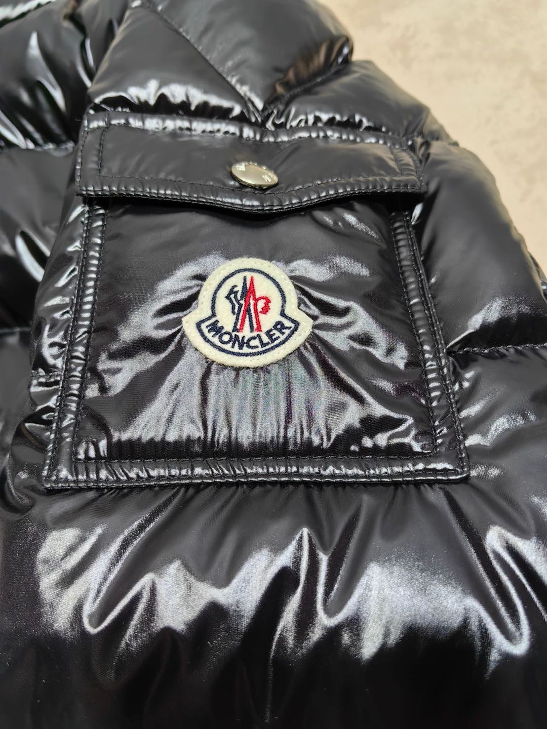 Moncler - Bourne Logo-Appliqué Quilted Down Jacket（1647597307463465）