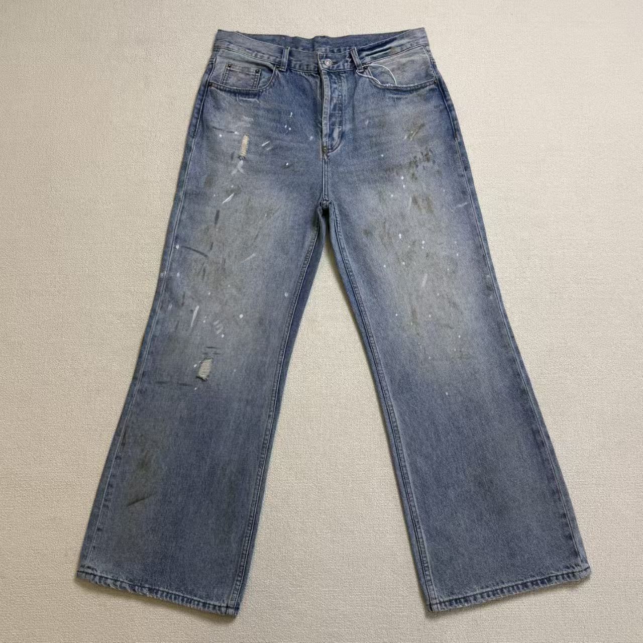 Acne Studios Super baggy fit jeans - 2023M - Light blue (B00343-228）