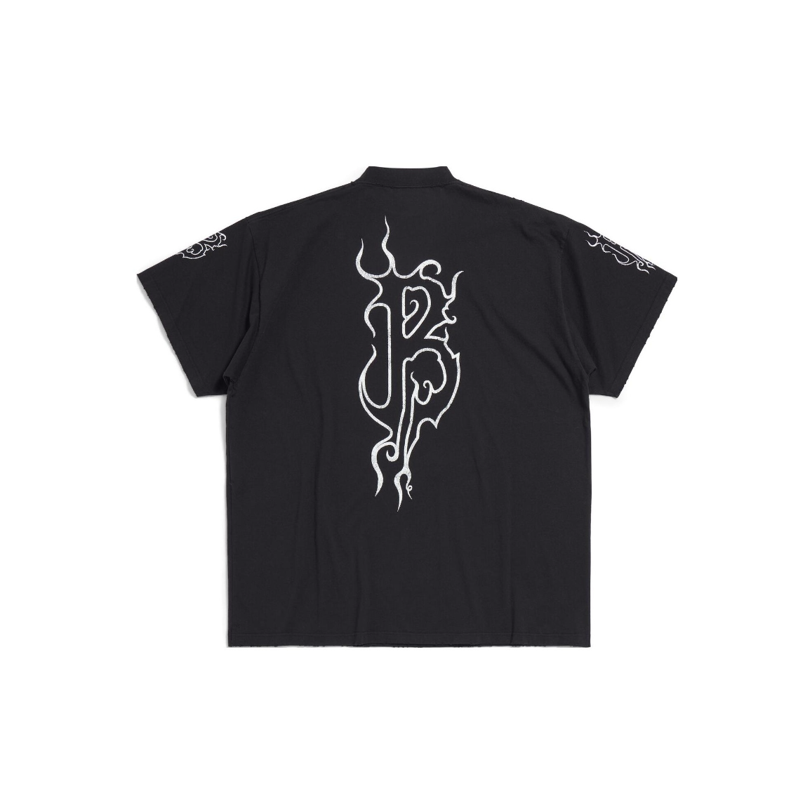 Balenciaga Dark Wave Oversized T-Shirt（25IFET77 ）