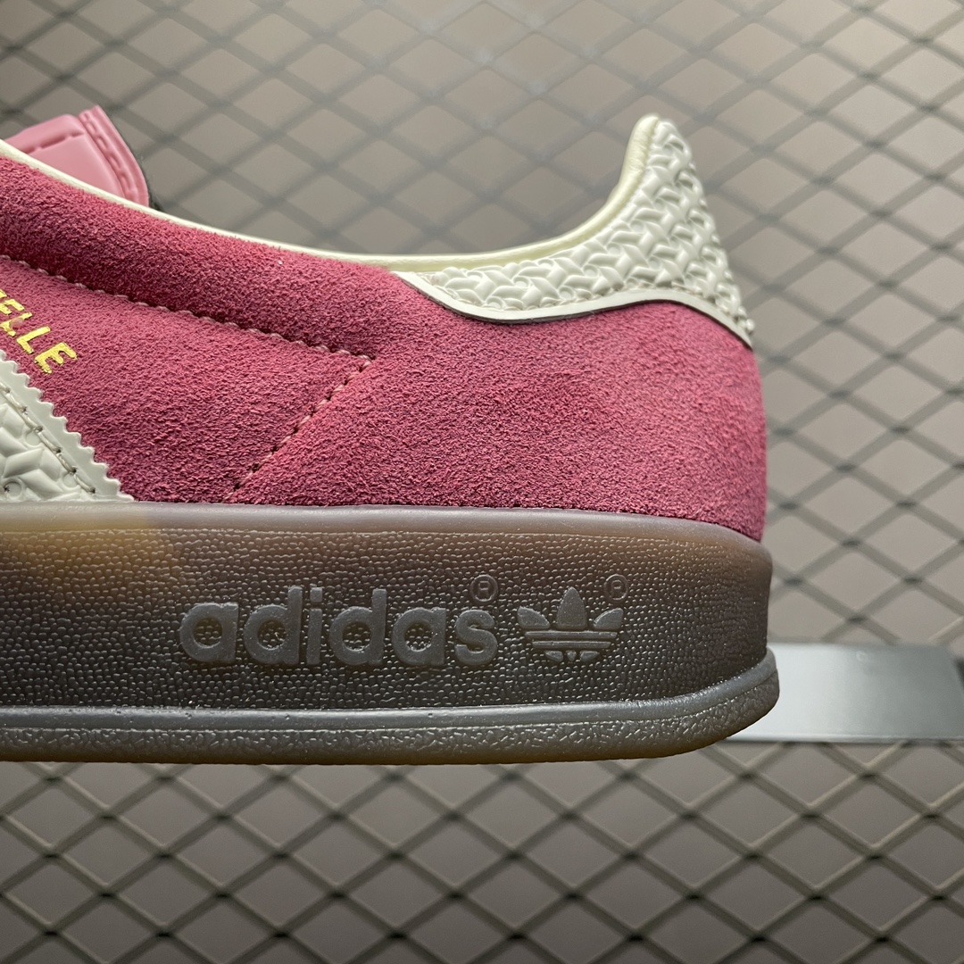 adidas Gazelle Indoor Pink Cloud White（IF1809）