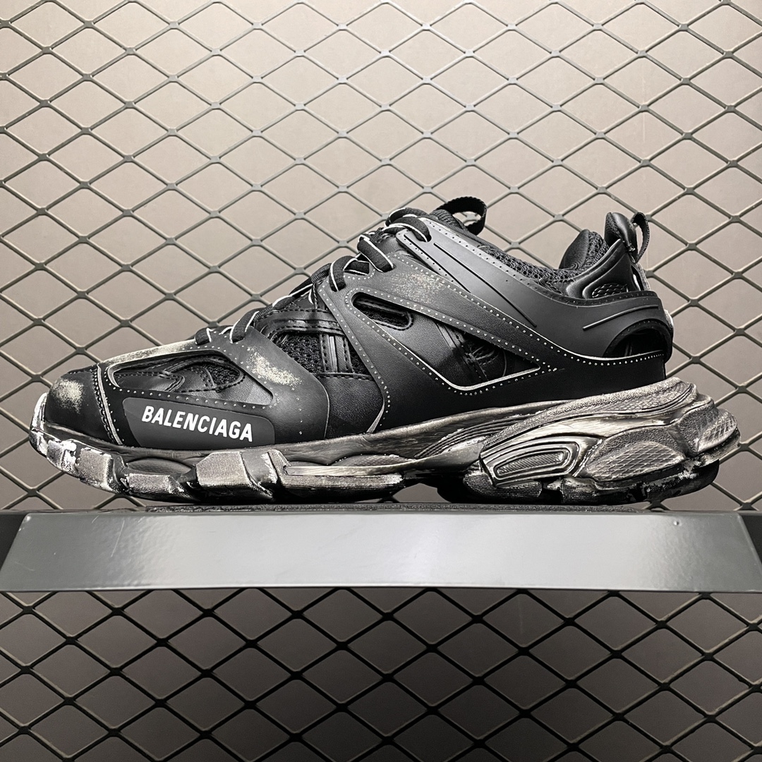BALENCIAGA Track Piercing Men's Sneakers（542023W3AC21035）