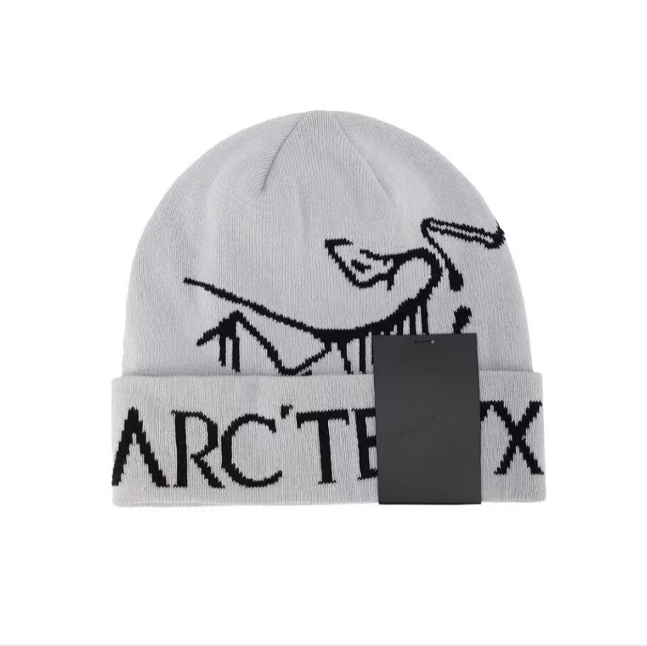 Arcteryx letter logo embroidered wool hat（29573）