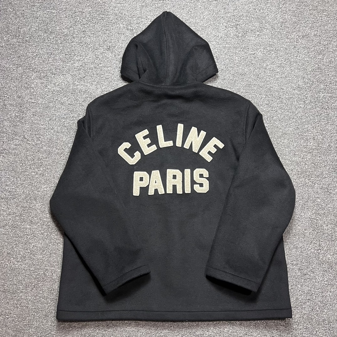 CELINE FW22 letter patch coat（2V04L553R-27NG）