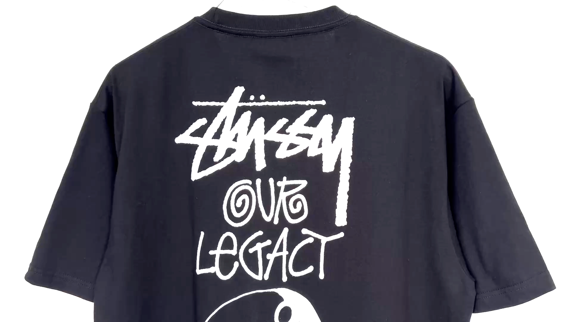 Stussy x Our Legacy Ol Surfman Pigment Dyed Tee“black
