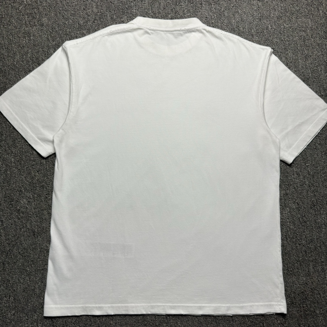 Balenciaga Script Logo T-shirt (612966TMVB49040）