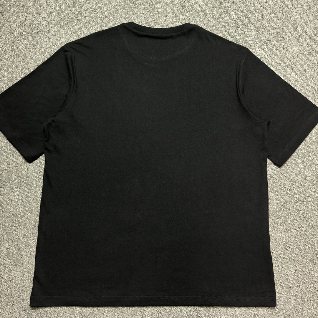 [Copy]PRADA Cotton T-shirt  BLACK（UJN896-14K7-F0009-S-OOO-1）