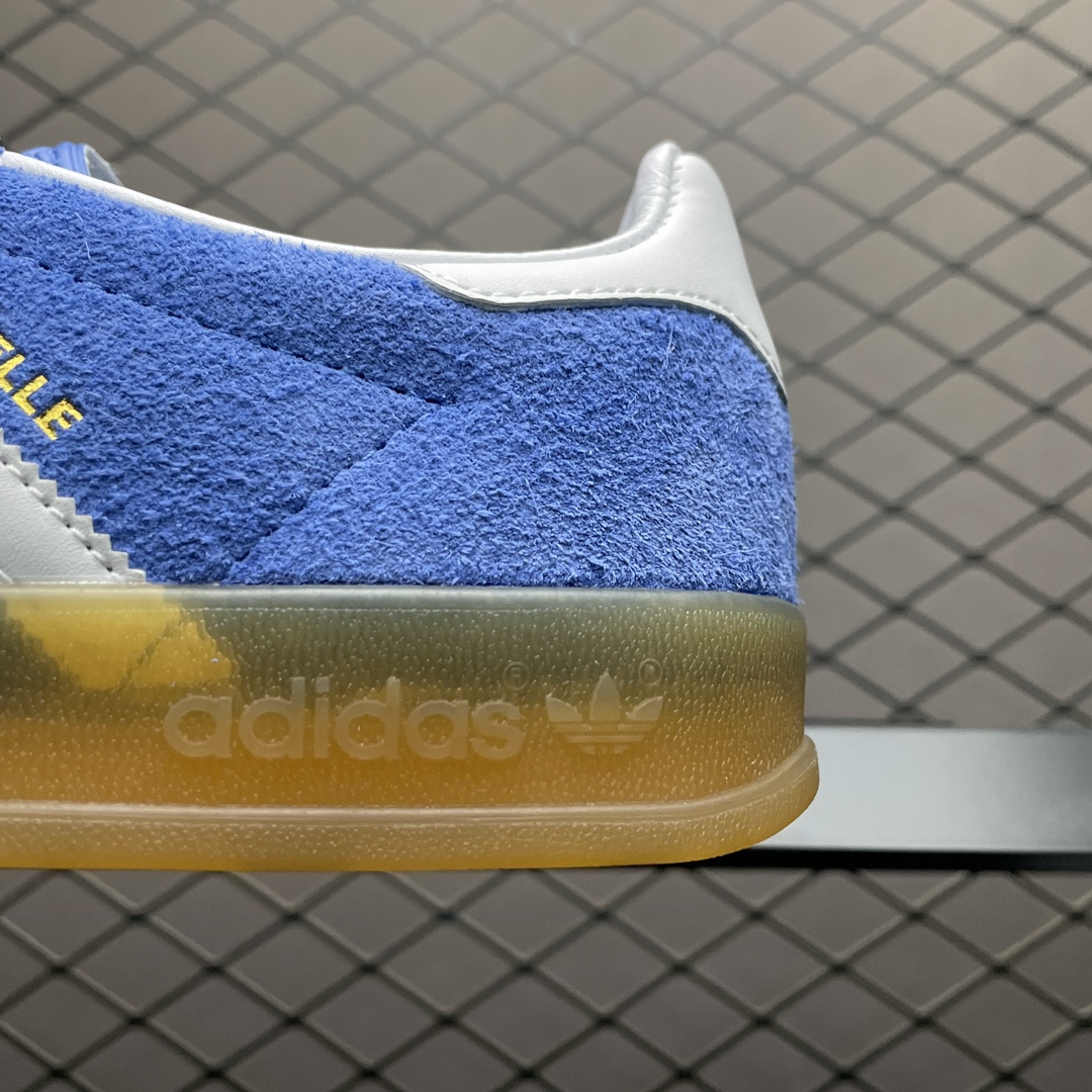 Adidas Gazelle Indoor Blue Fusion Cloud White（HQ8717）