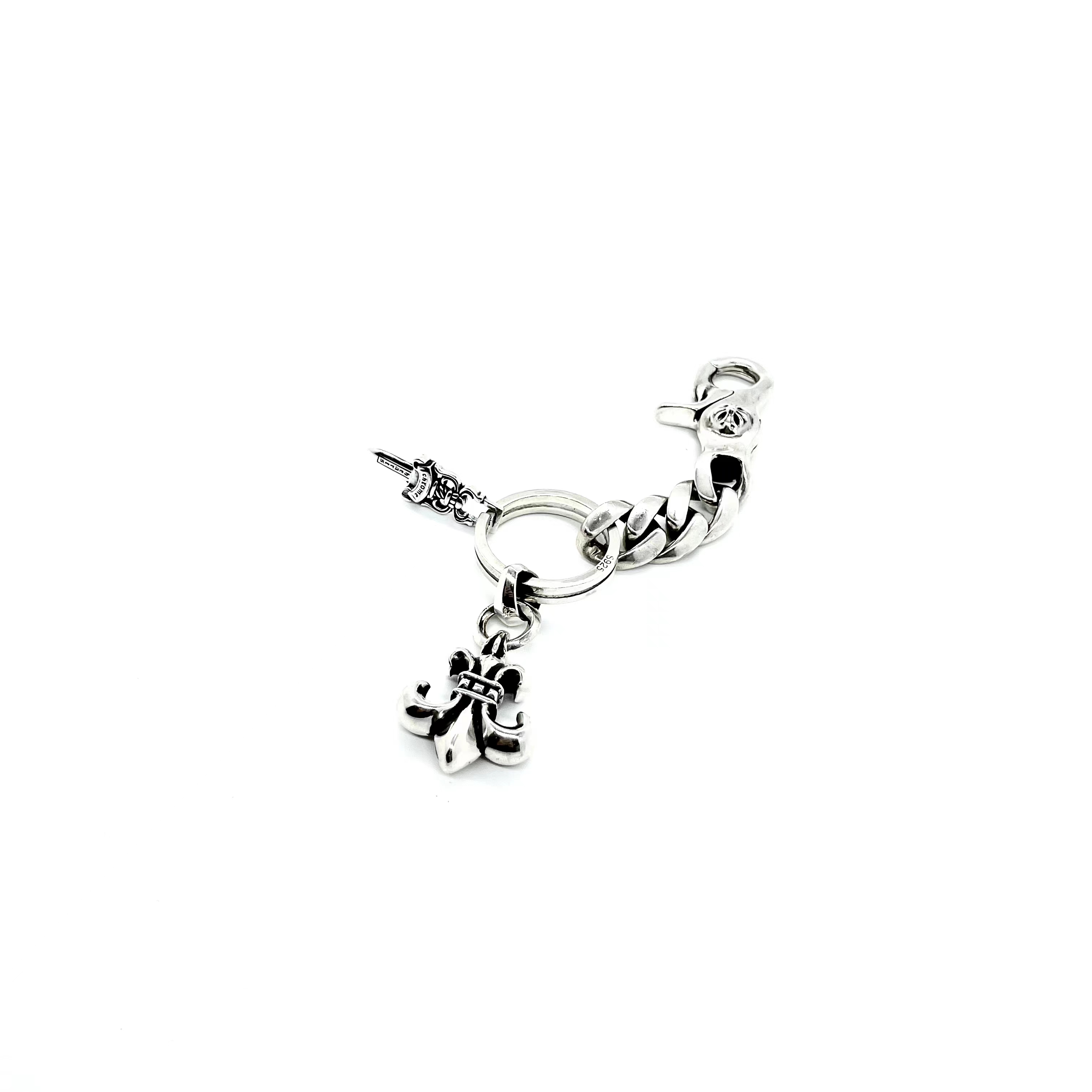 CHROME HEARTS key ring （CHROME HEARTS 176）
