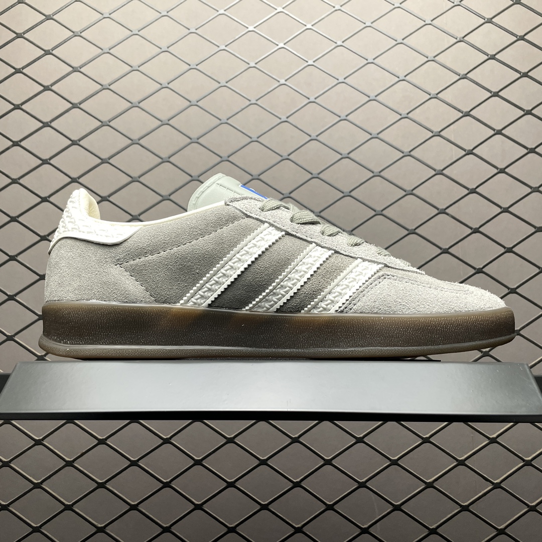 Adidas Originals Gazelle Indoor Cement gray（IF1807）