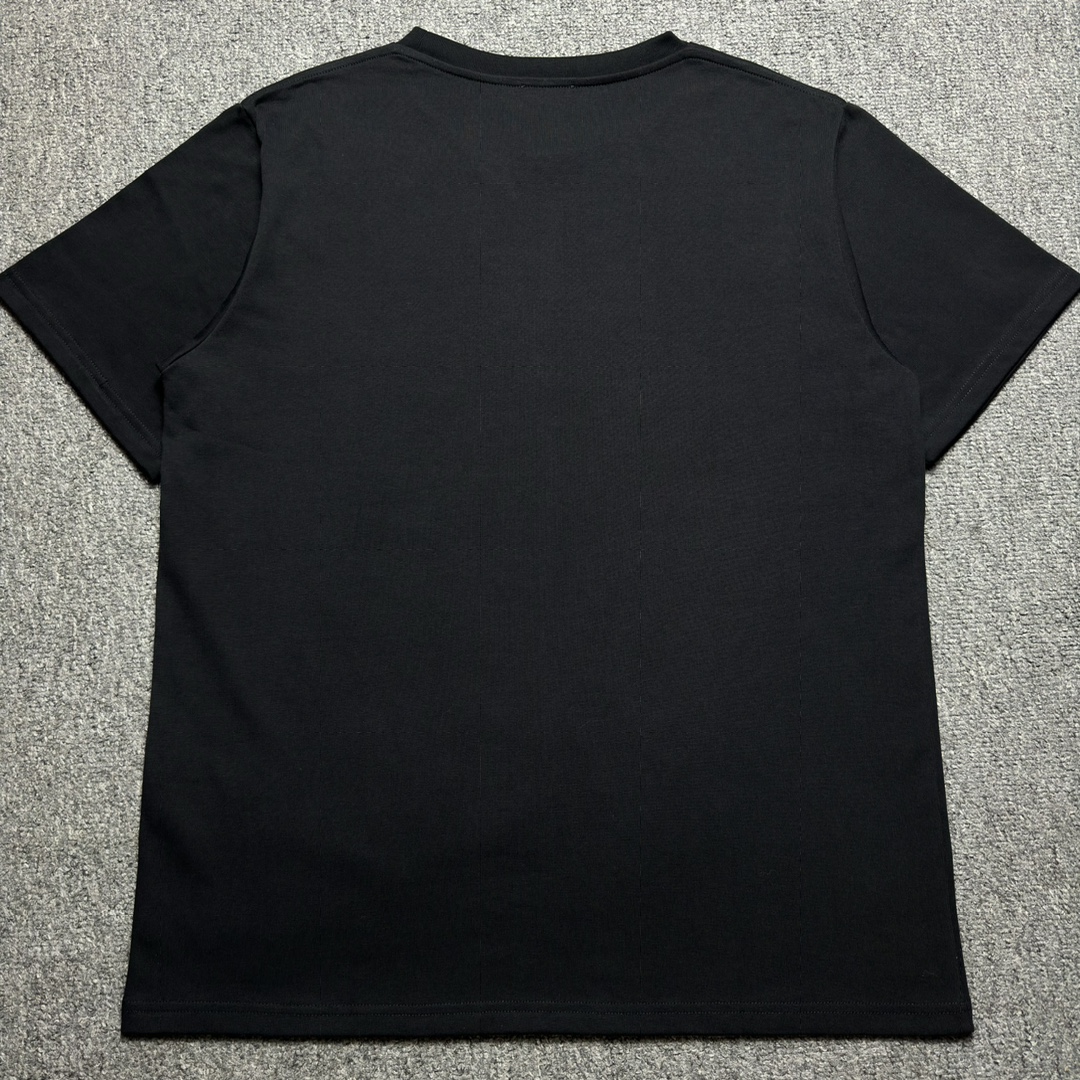 DIOR 24FW Christian short sleeve t-shirt  BLACK（493J696F0554-C980）