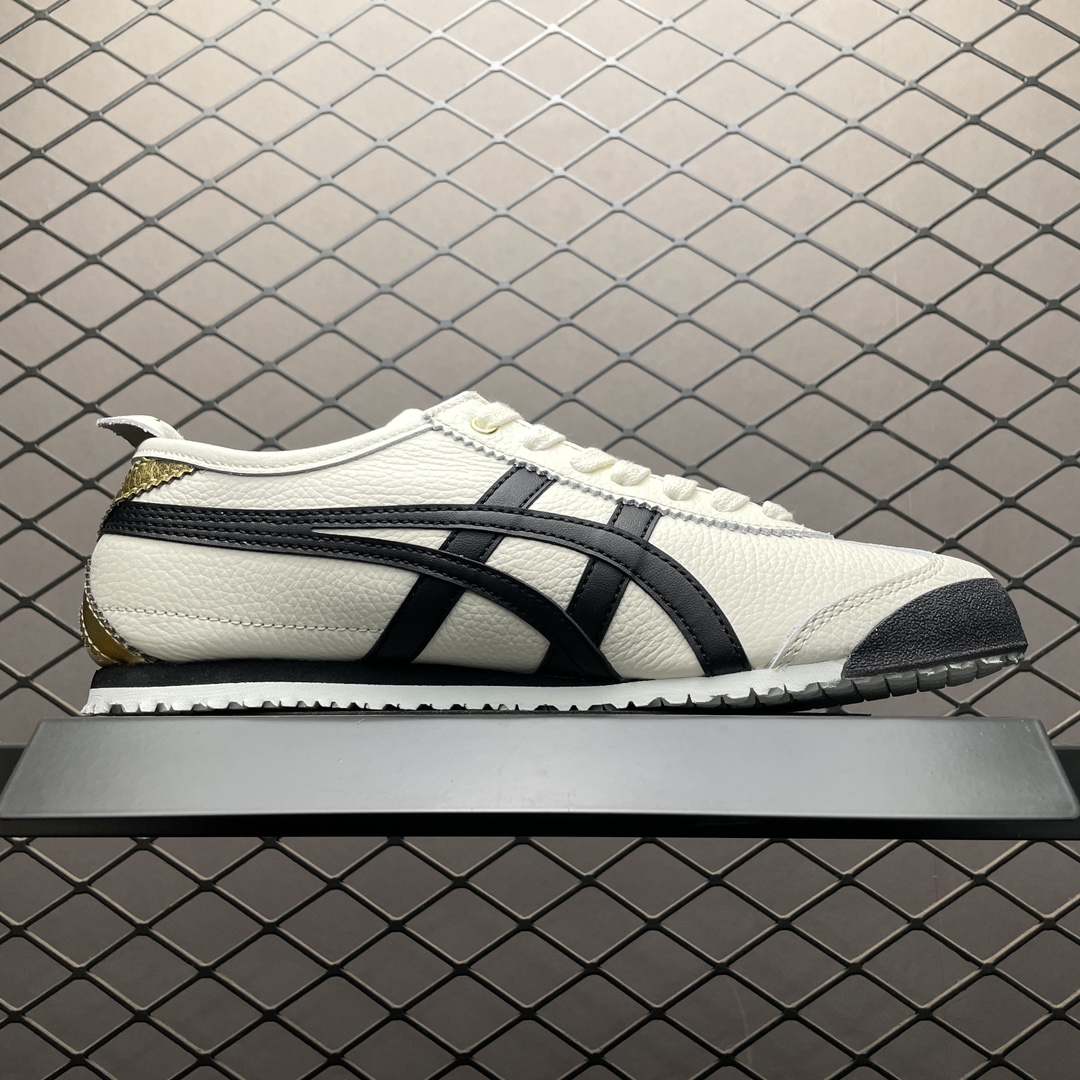 Onitsuka Tiger Mexico 66 Cream Black Gold（1183B493-100）