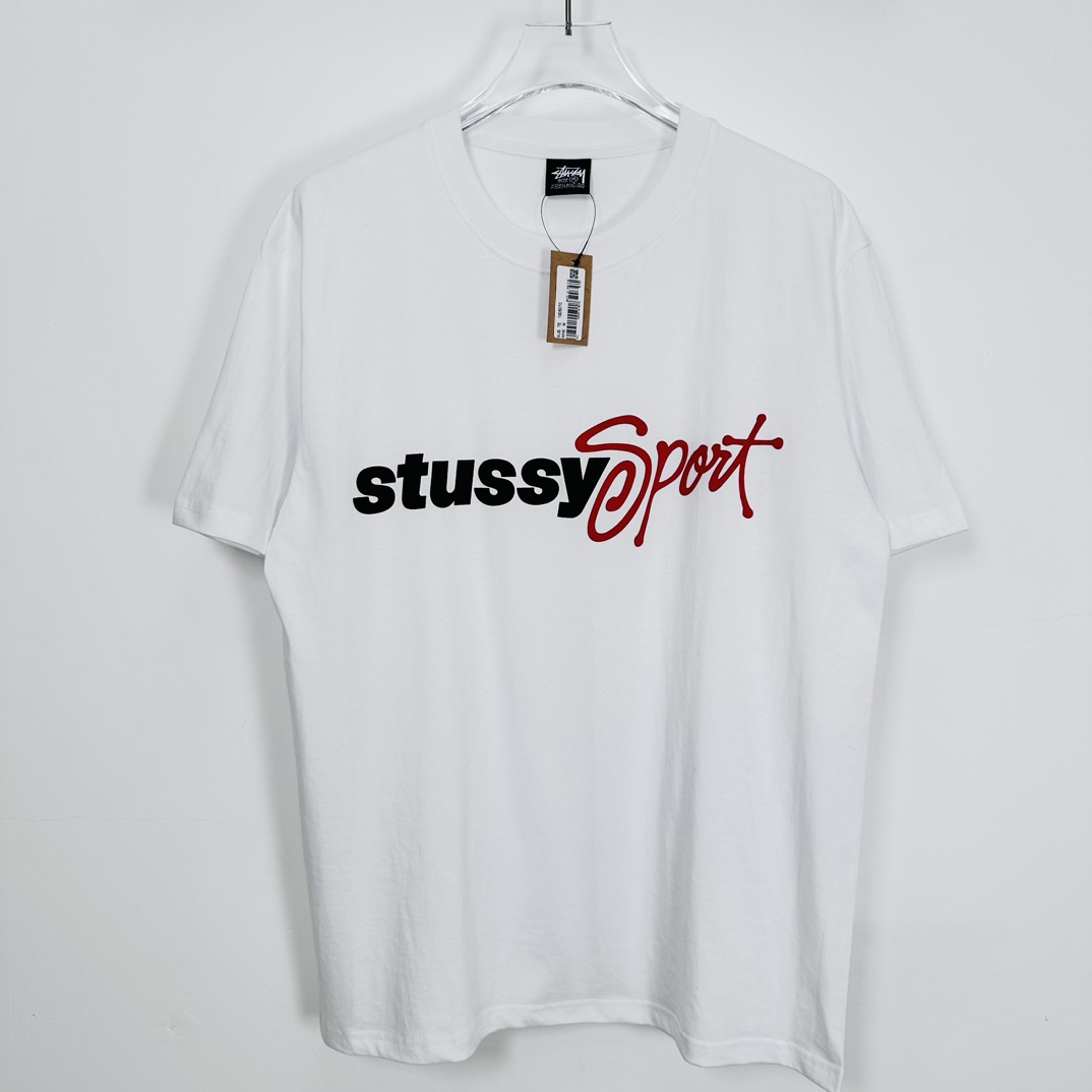 Stussy Sport Script Tee - white（1905071）