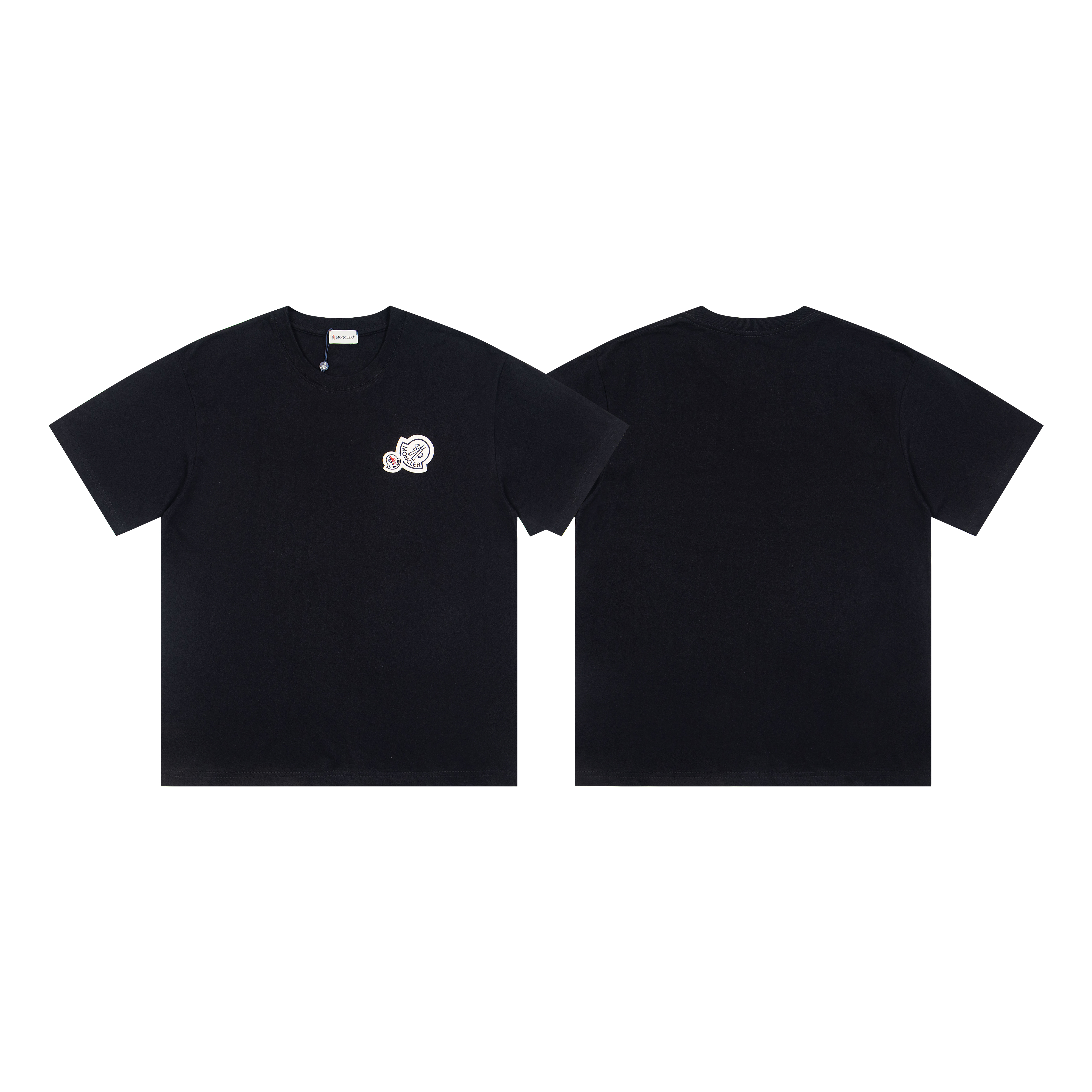 Moncler Double Logo Patch Crewneck T Shirt（I10918C000588390Y999）