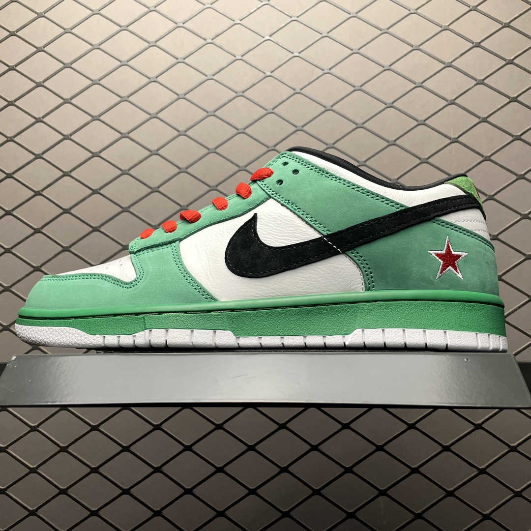 Nike SB Dunk Low "Heineken board shoes( 304292-302)